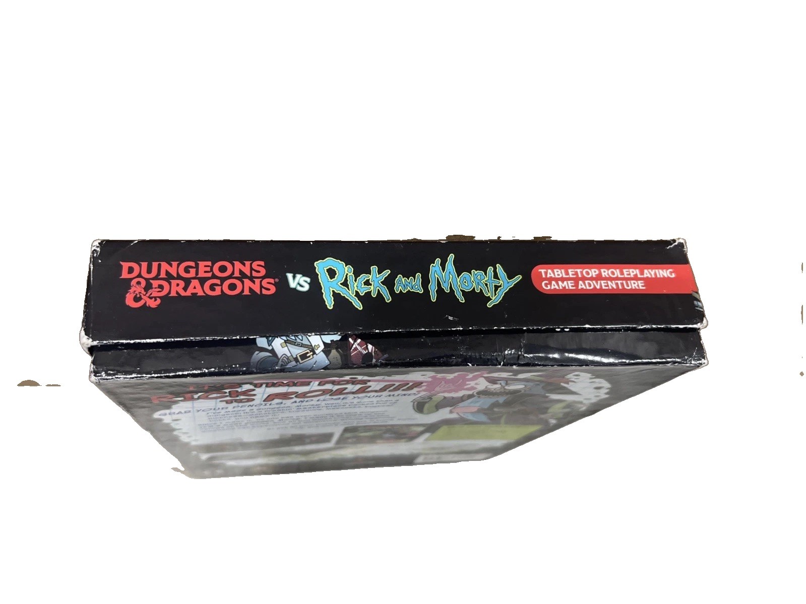 Dungeons And Dragons VS Rick And Morty D&D Tabletop Role Playing Game -COMPLETE!