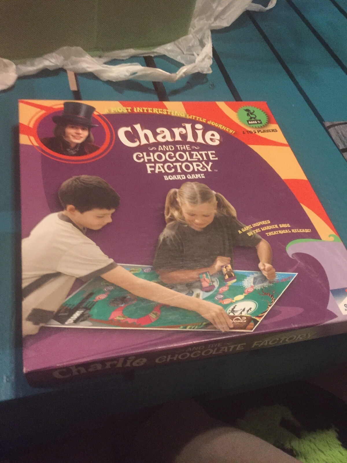 Children’s Unisex Warner Bros. Charlie And The Chocolate Factory Board Game-7+