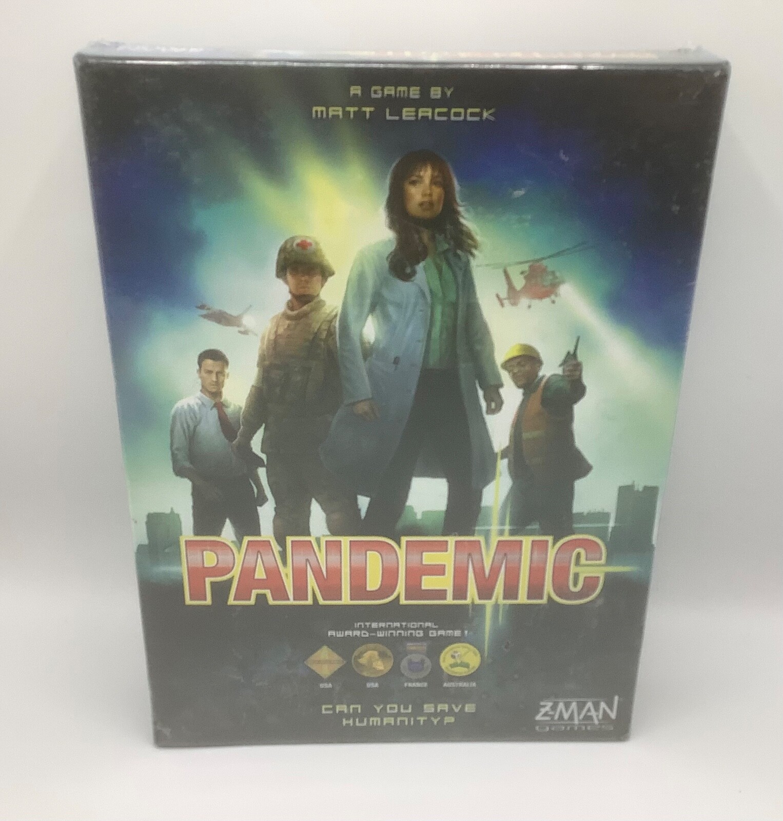Pandemic -2013 Zman Multiplayer Board Game-Origins Award-NEW SEALED
