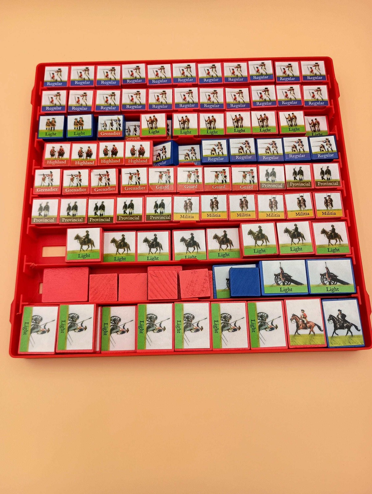 Commands and Colors Tricorne Game Organizer & Unit Storage Trays