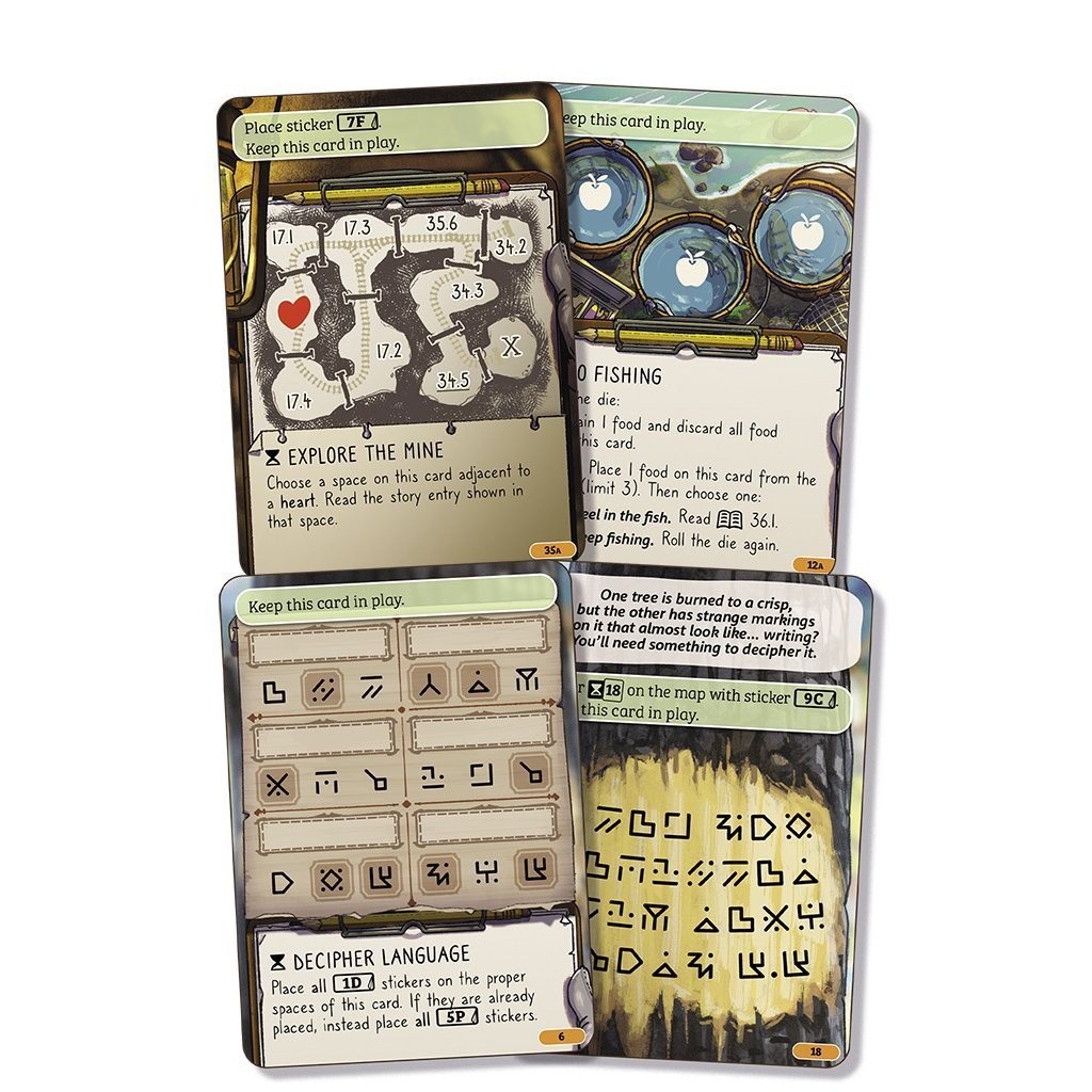Cozy Stickerville Board Game
