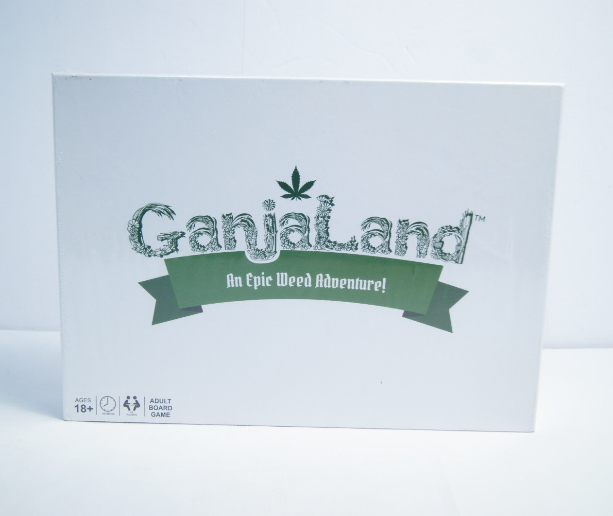 GanjaLand Board Game An Epic Weed Adventure Lightly Toasted NEW SEALED