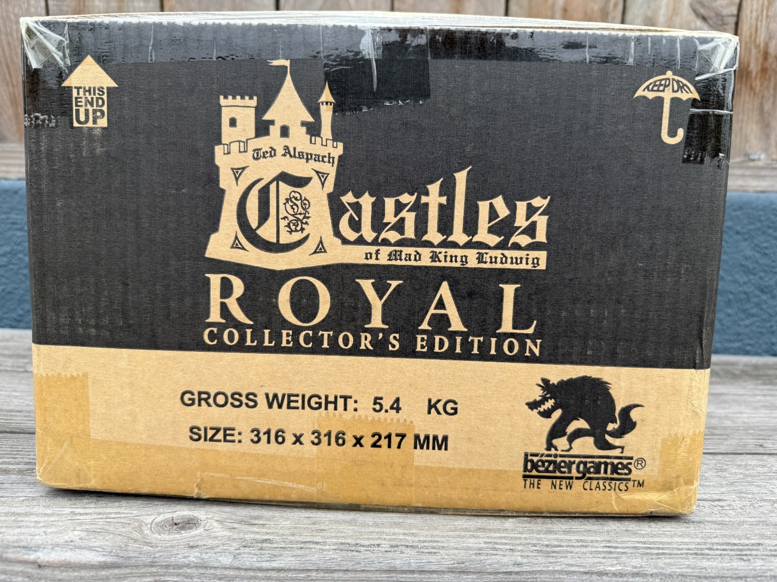 SEALED Bezier Games CASTLES OF MAD KING LUDWIG Royal Collector’s Edition *NIB*
