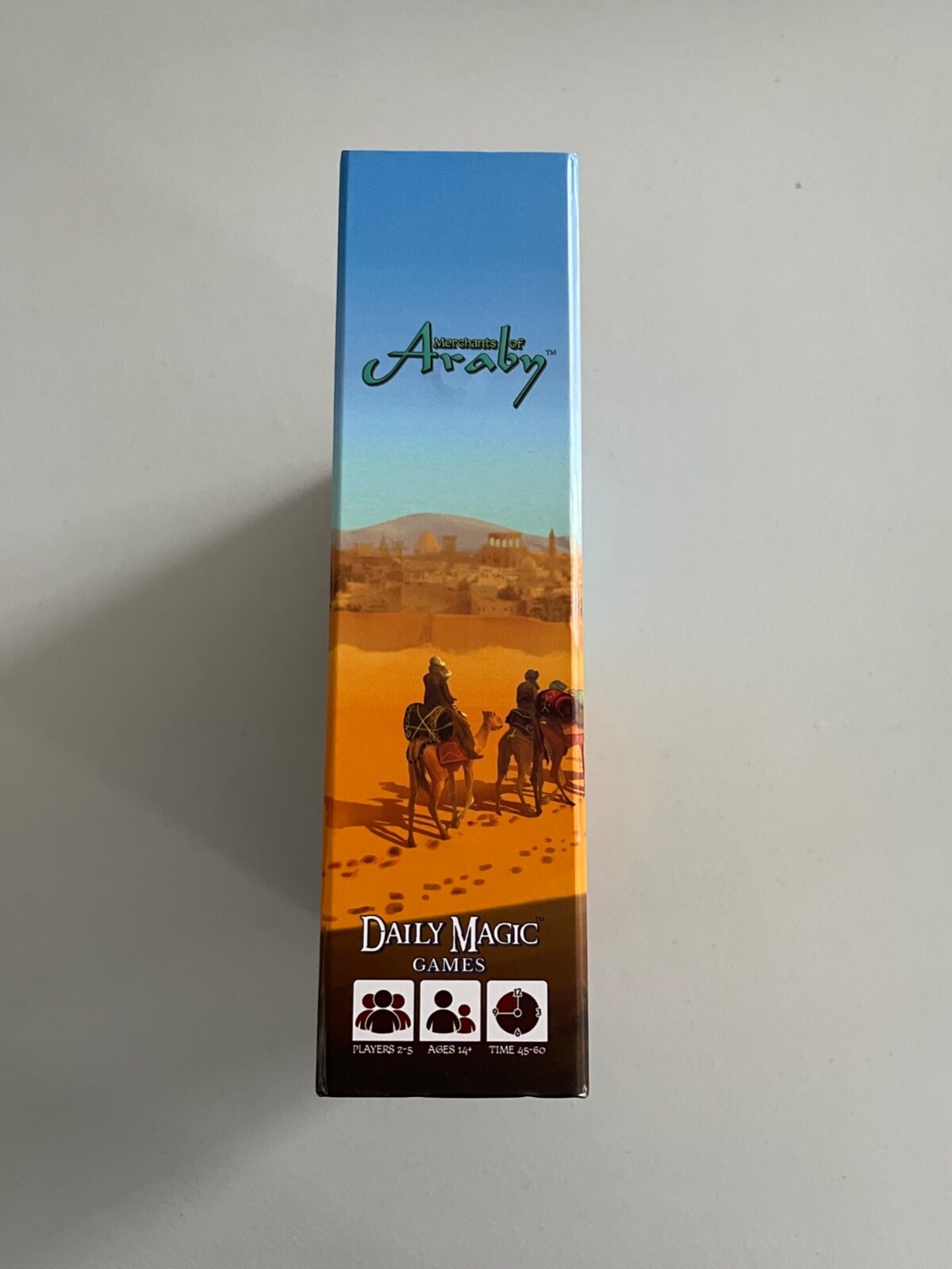 Merchants of Araby Kickstarter Board Card Game Used Daily Magic Games 2016 Nice