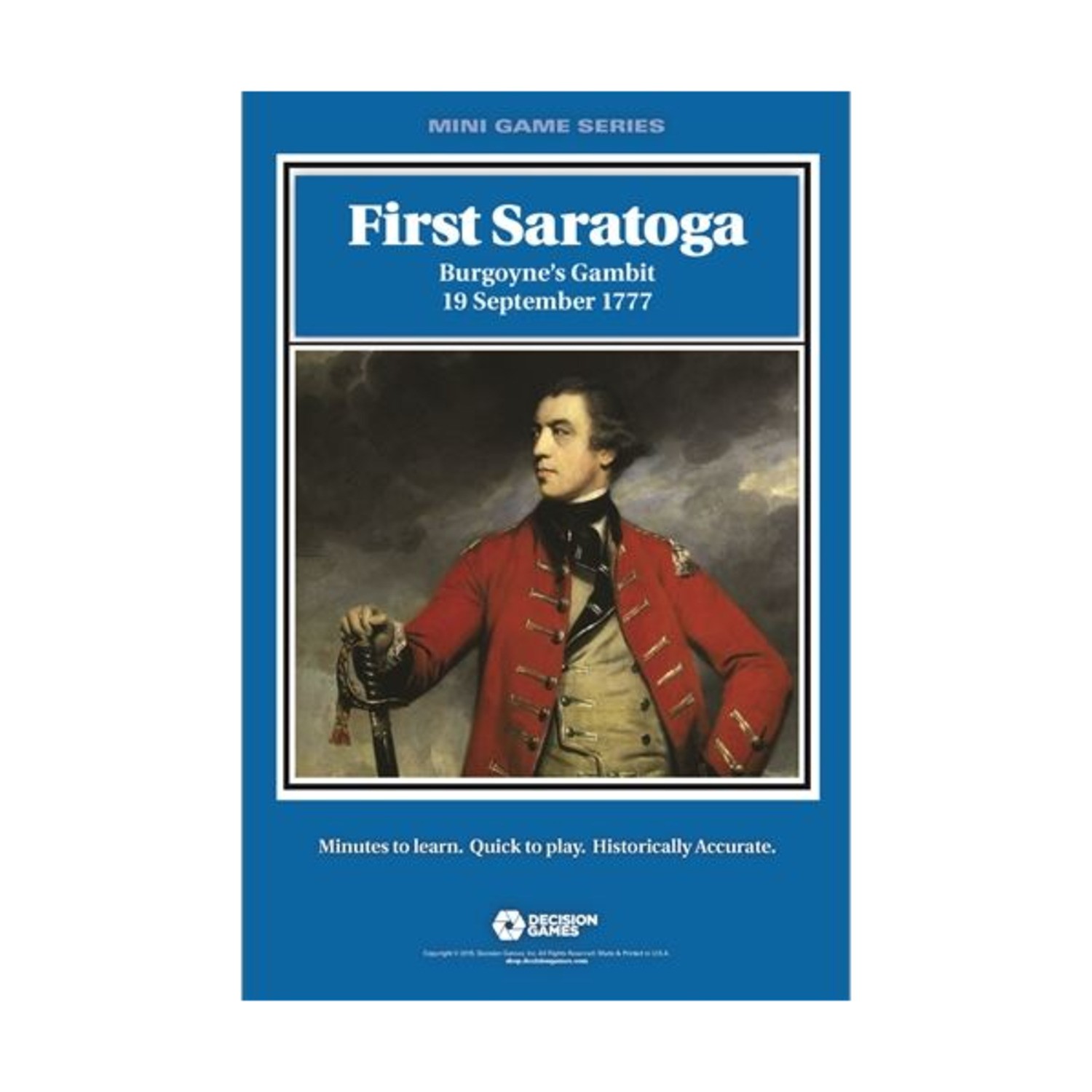 Decision G Mini Game Se First Saratoga – Burgoyne’s Gambit, 19 Septembe Bag EX