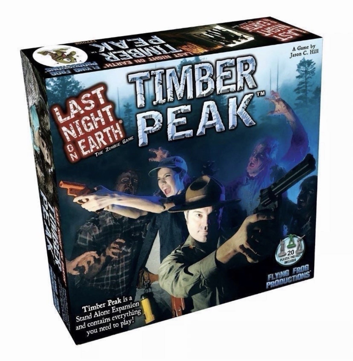 Flying Frog Production Games Last Night On Earth Timber Peak Board Game SEALED