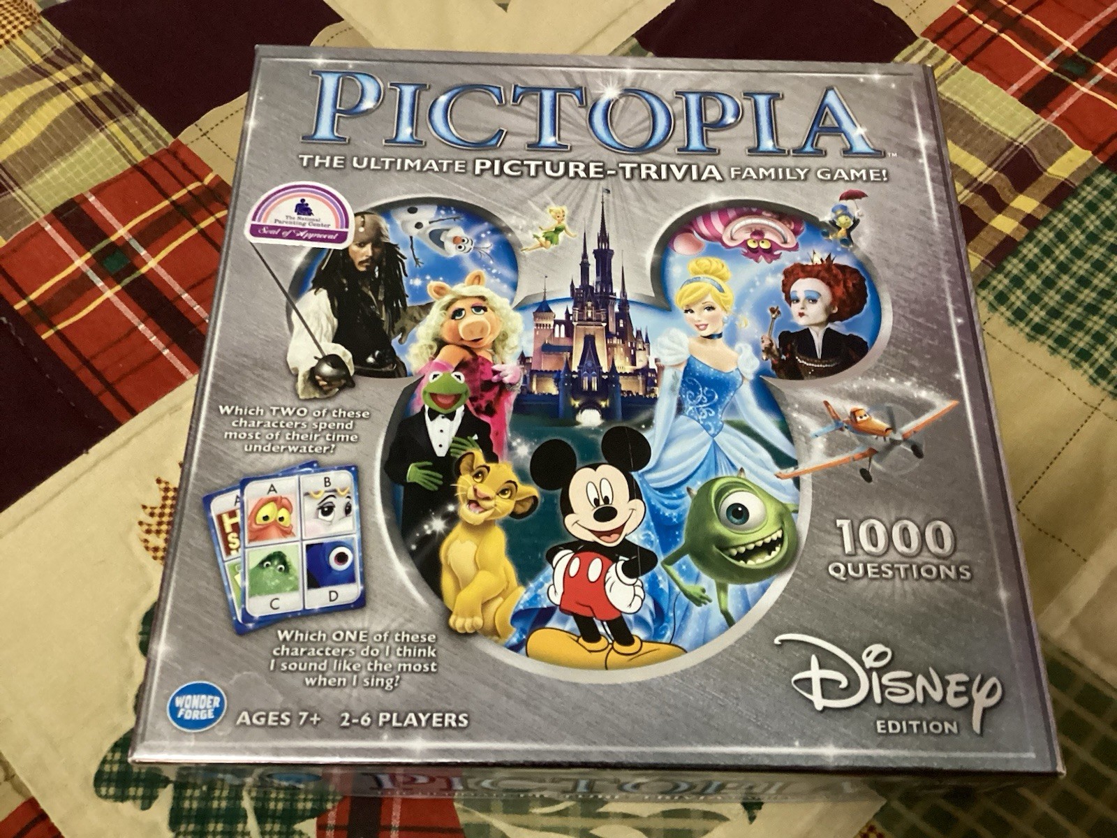 PICTOPIA Disney EDITION the Ultimate Picture-Trivia Family Game!
