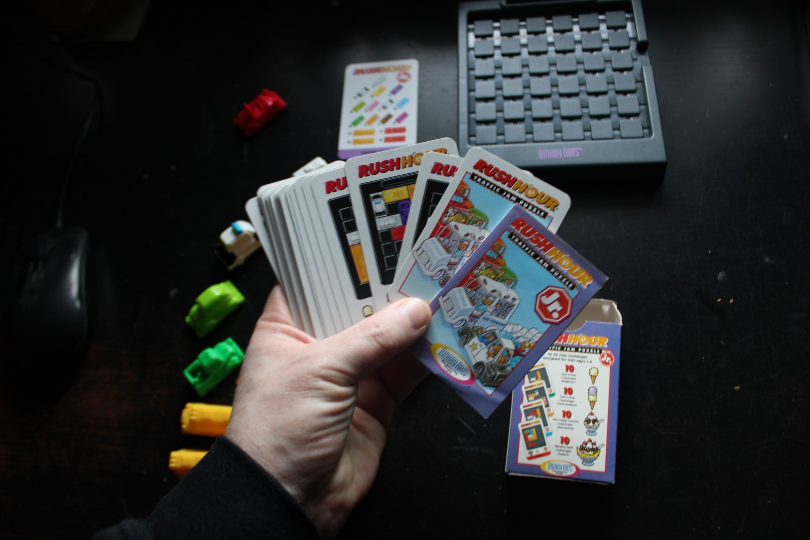 Binary Arts 2000 RUSH HOUR Junior ~ Traffic Jam Game Jr. Vintage Game Ages 6-8