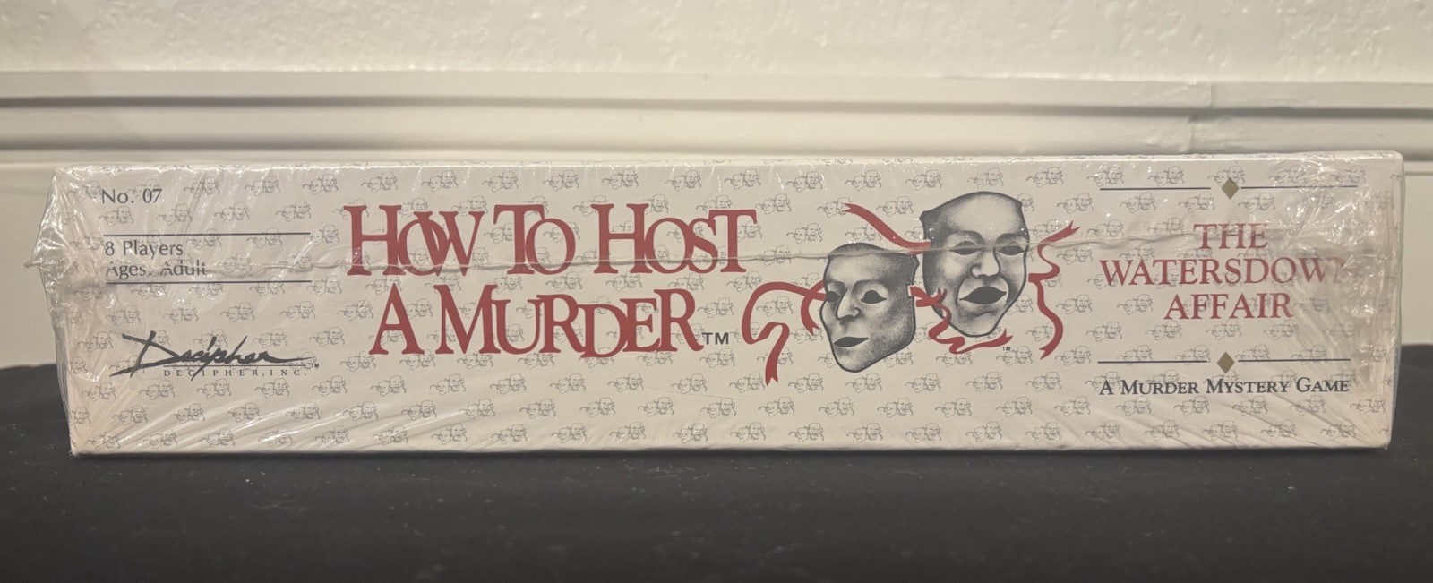 1986 How To Host A Murder Watersdown Affair Sealed & Original Price Tag Party