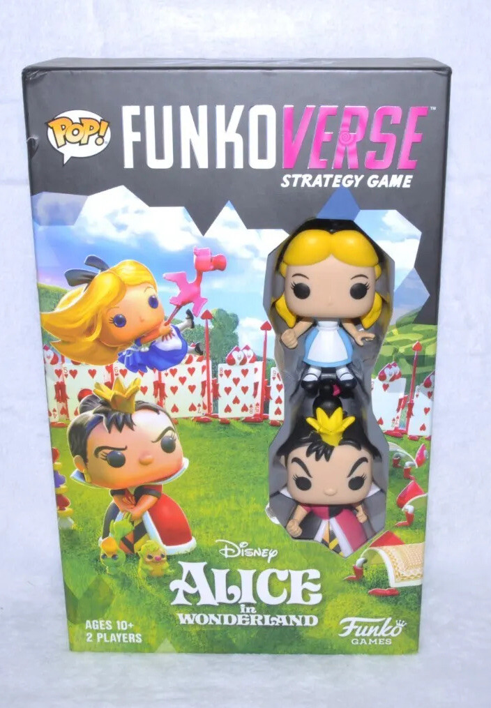 Funkoverse 2021 Alice In Wonderland Disney Strategy Game Funko Games NIB