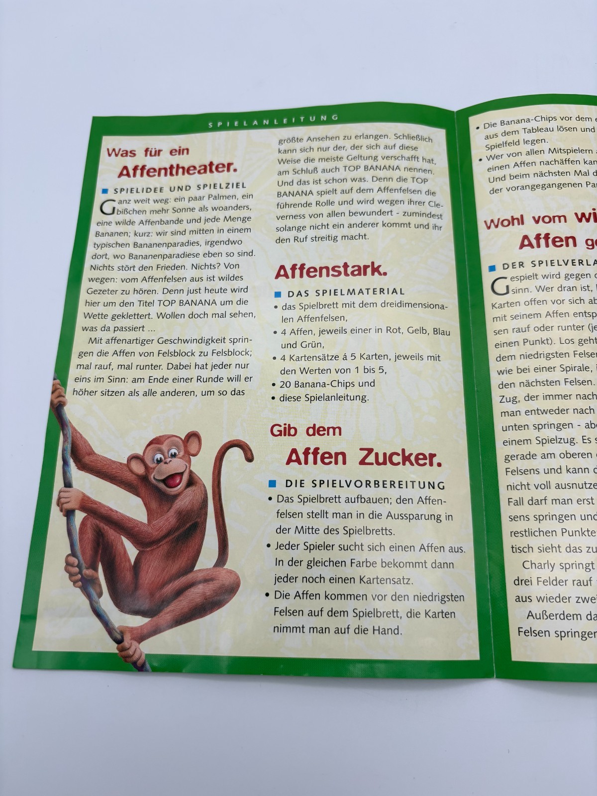 Excellent Banana – Schmidt Games Board Game – Detailed Monkey Figures