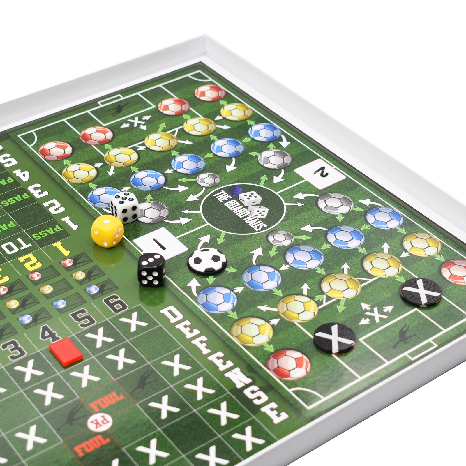 Soccer Dice Game – Competitive Strategy Board Game | Gift Idea for Sports Fans