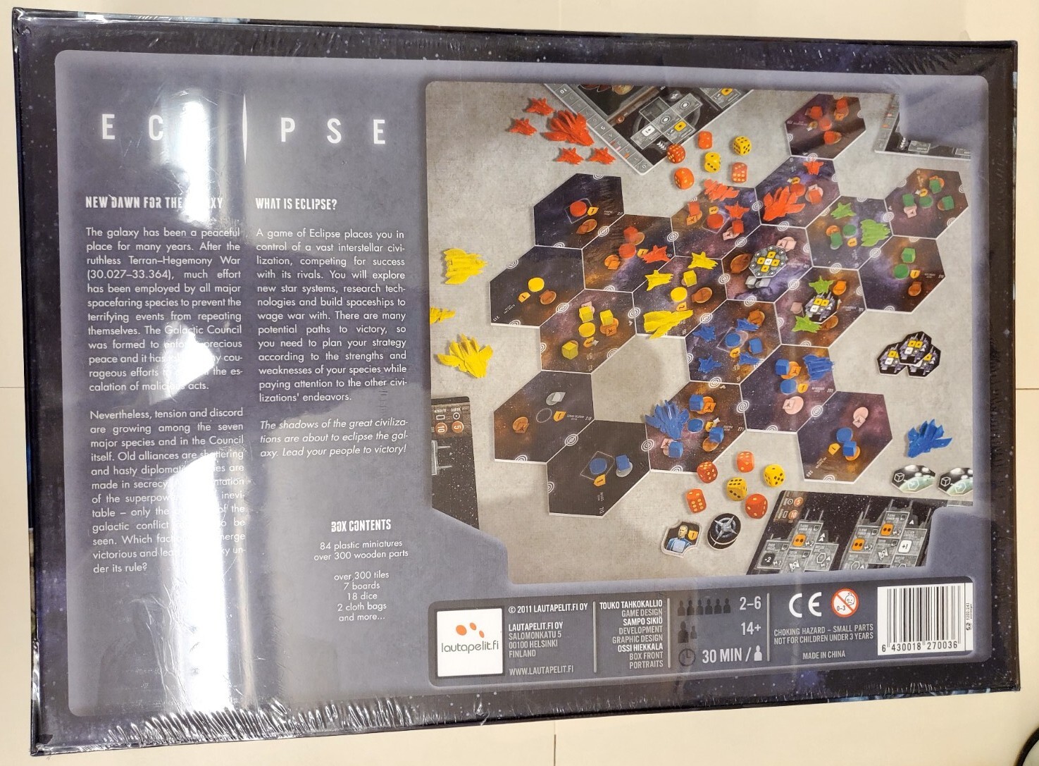 Eclipse: New Dawn For The Galaxy (Board Game, Sealed)