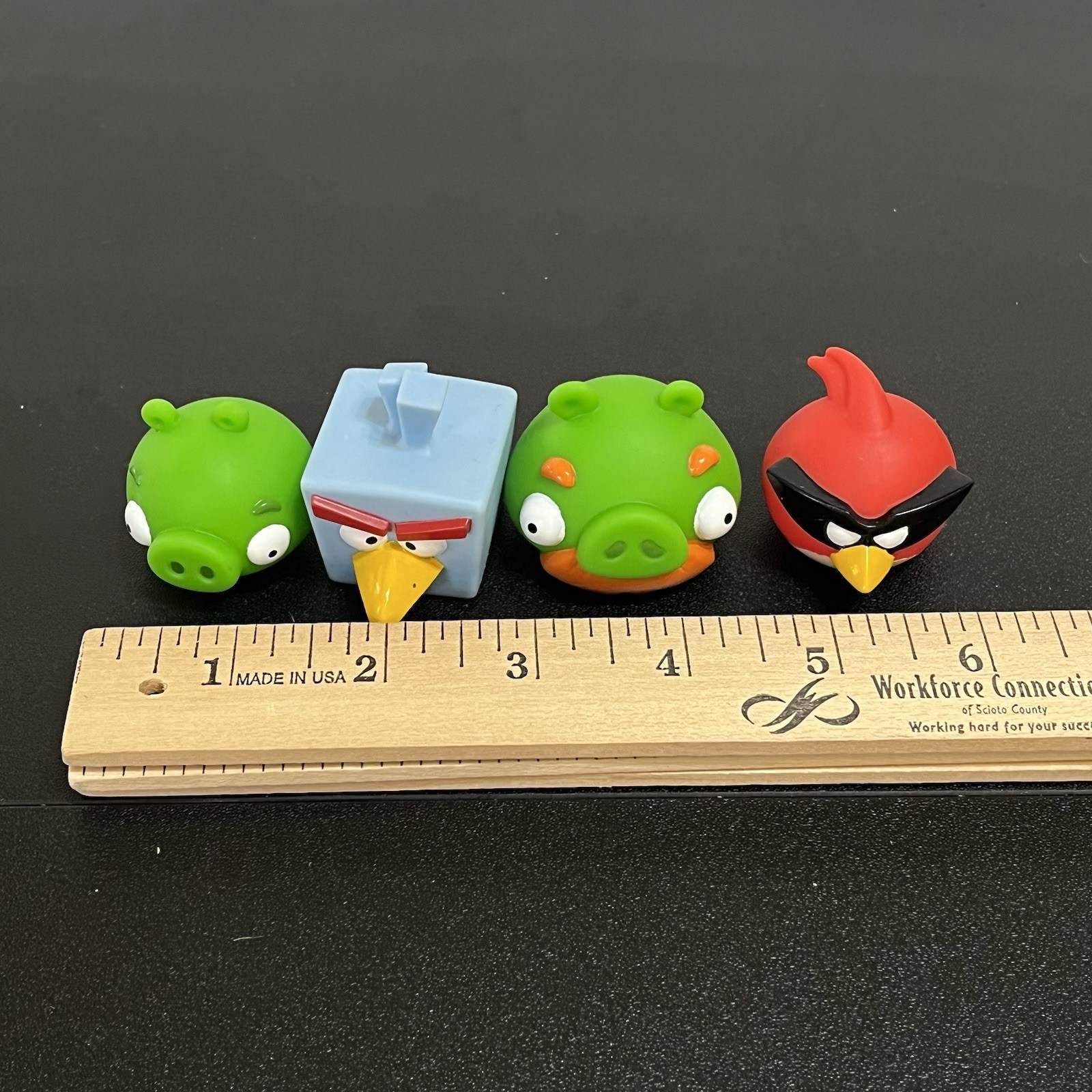 Angry Birds Mega Fling Game Green Pig Foreman Red Blue Birds Replacement Pieces