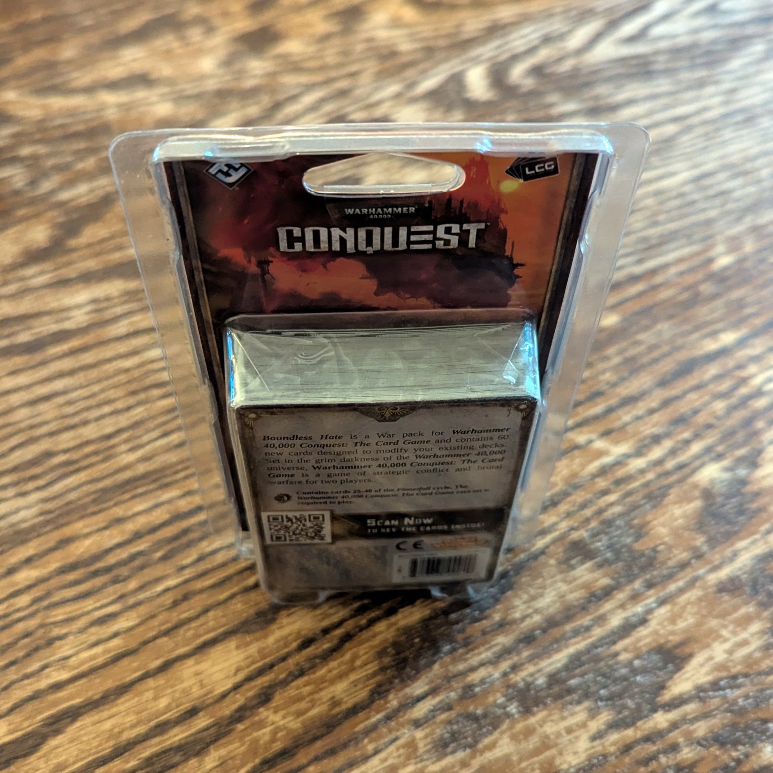 Boundless Hate Expansion | Warhammer 40,000: Conquest LCG- NEW/FACTORY SEALED