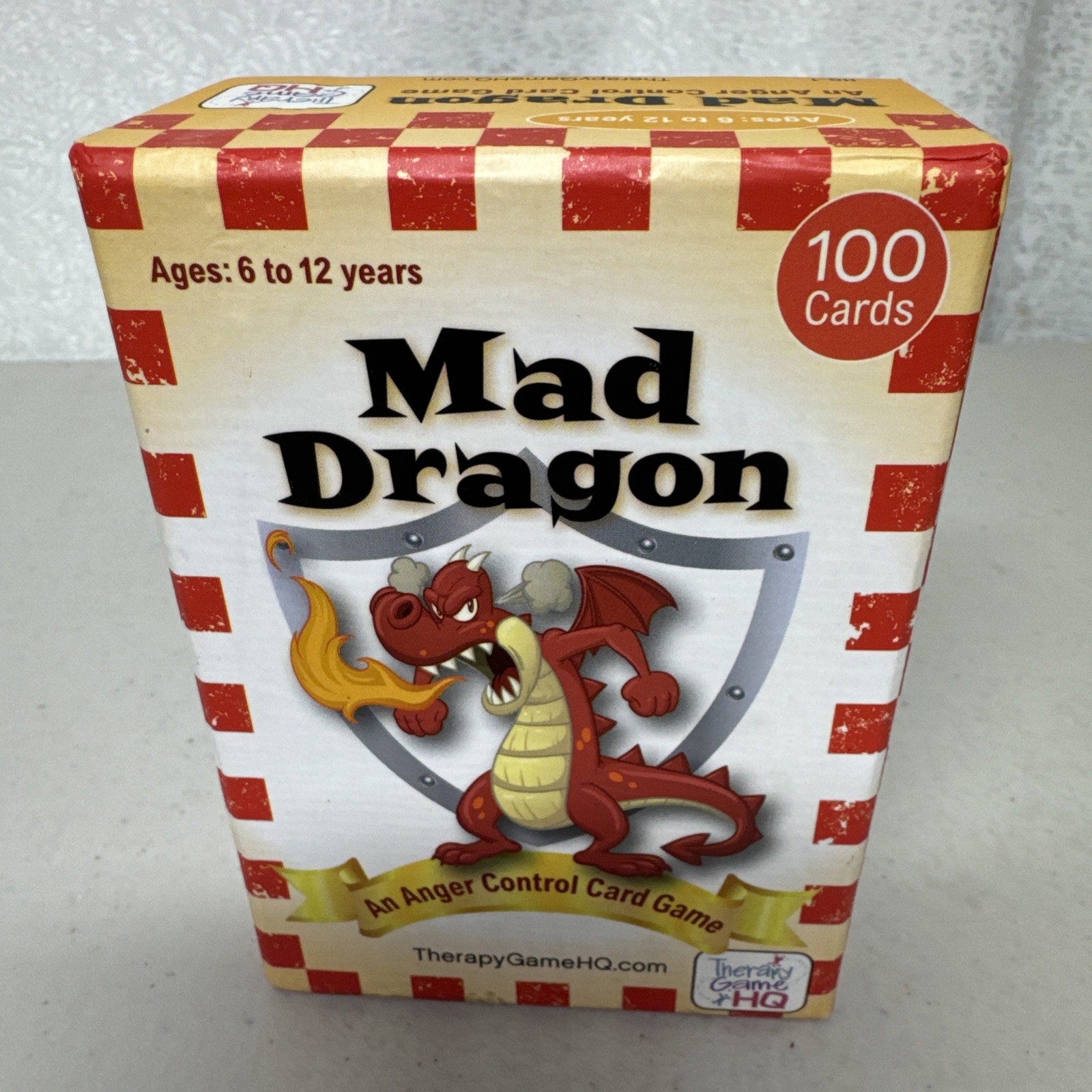 Mad Dragon Anger Anxiety Trigger Control Card Game Child ADHD Therapy U2