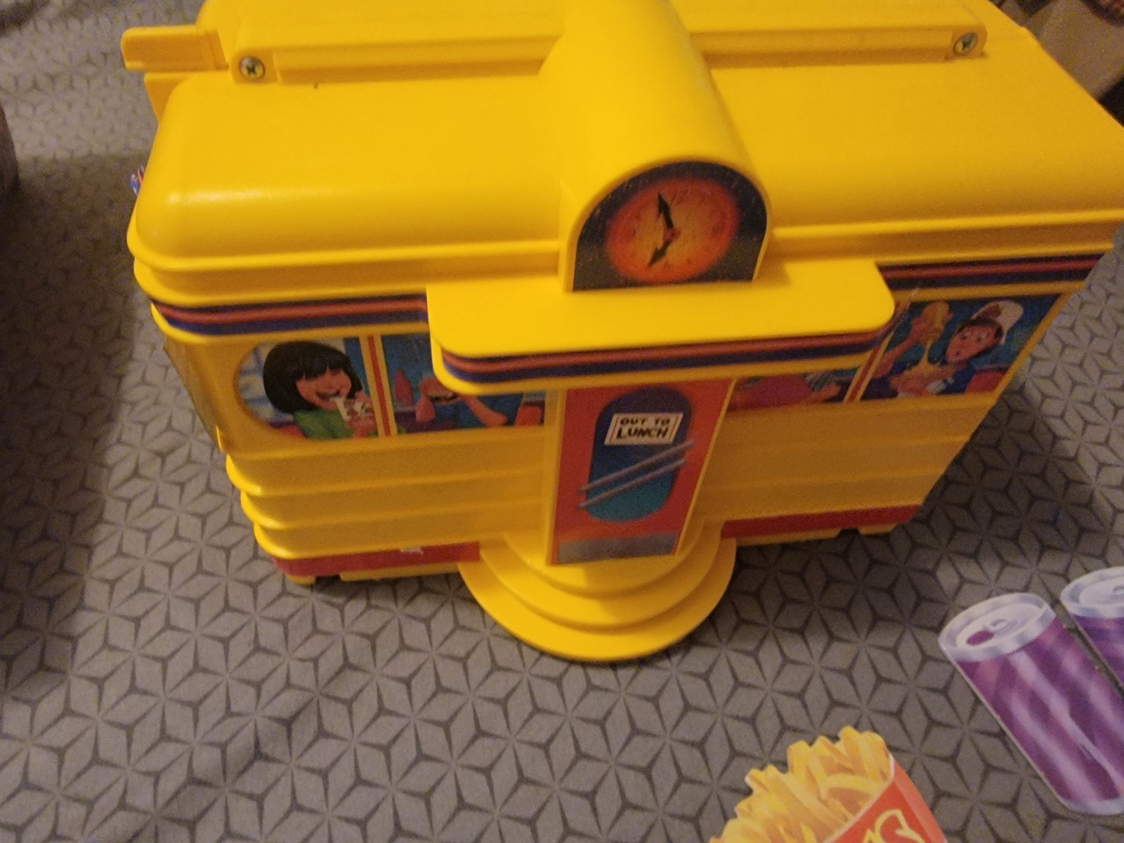Eat at Ralph’s The Motorized Fast-food Game 1992 USED-WORKS Not COMPLETE