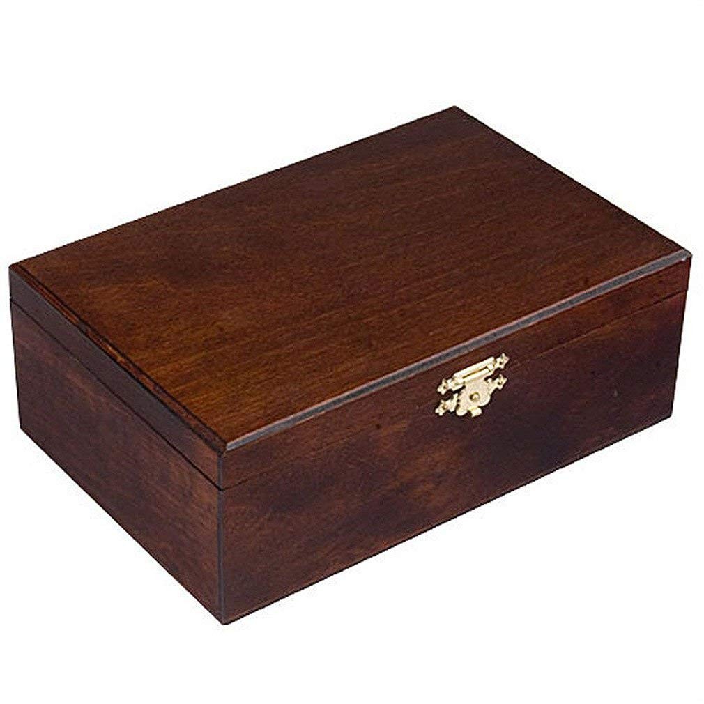 Wooden Storage Box / Case for Standard Size Chess Pieces – Chessmen Not Included