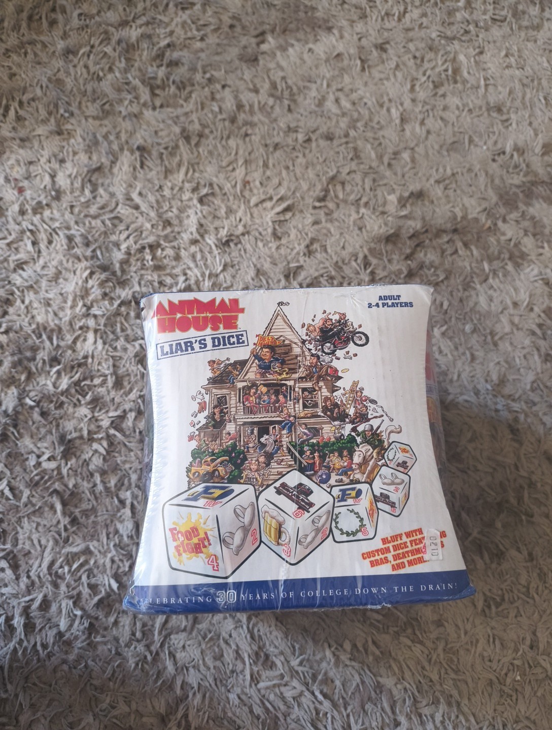Animal House / Liar’s Dice / Game Beer Cans 30th Anniversary Party Game! New