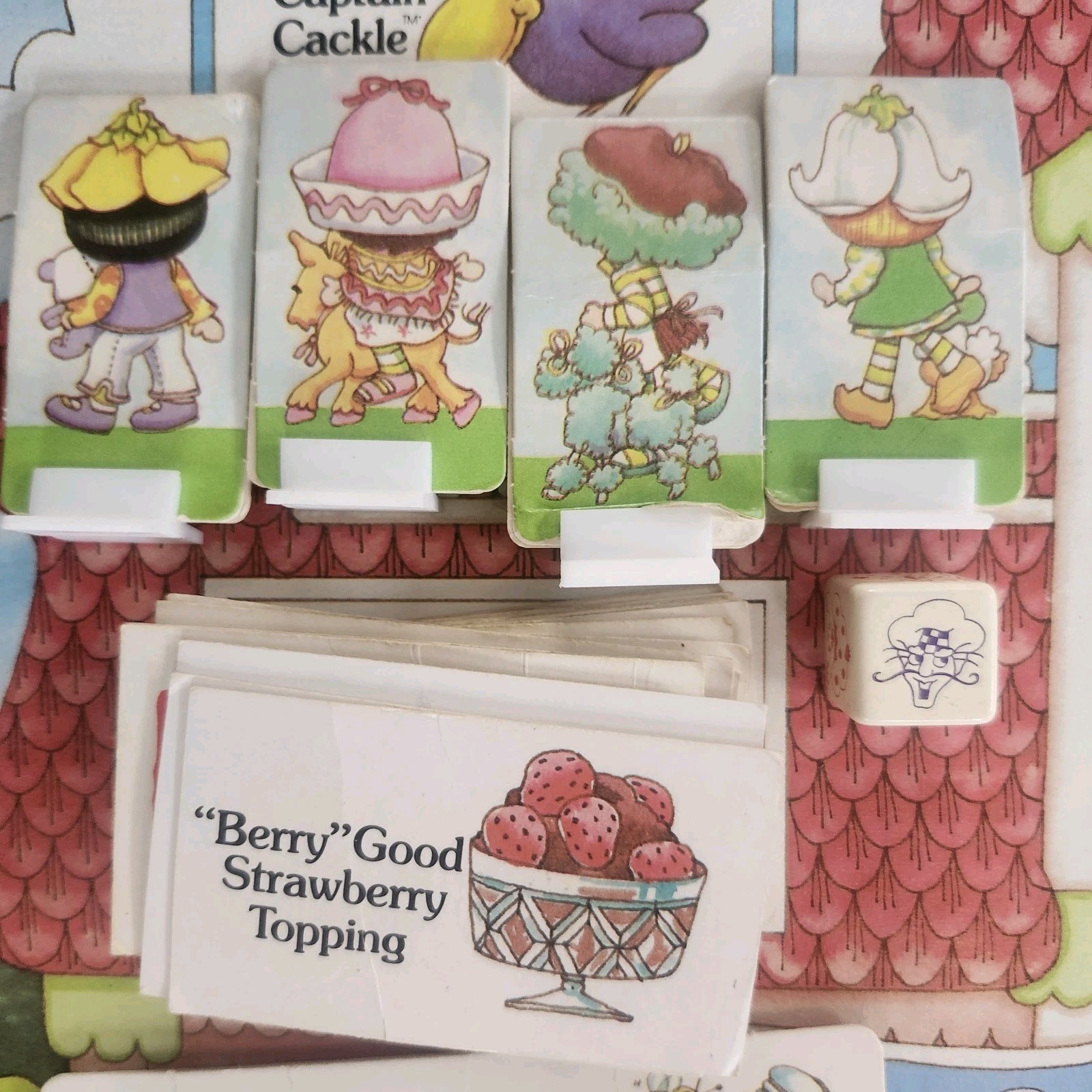Vintage Strawberry Shortcake Housewarming Surprise Board Game 1983 Complete