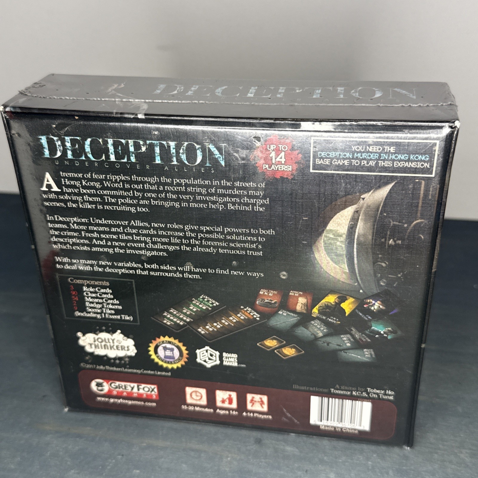 Grey Fox Games Deception: Murder in Hong Kong EXPANSION – Undercover Allies!!