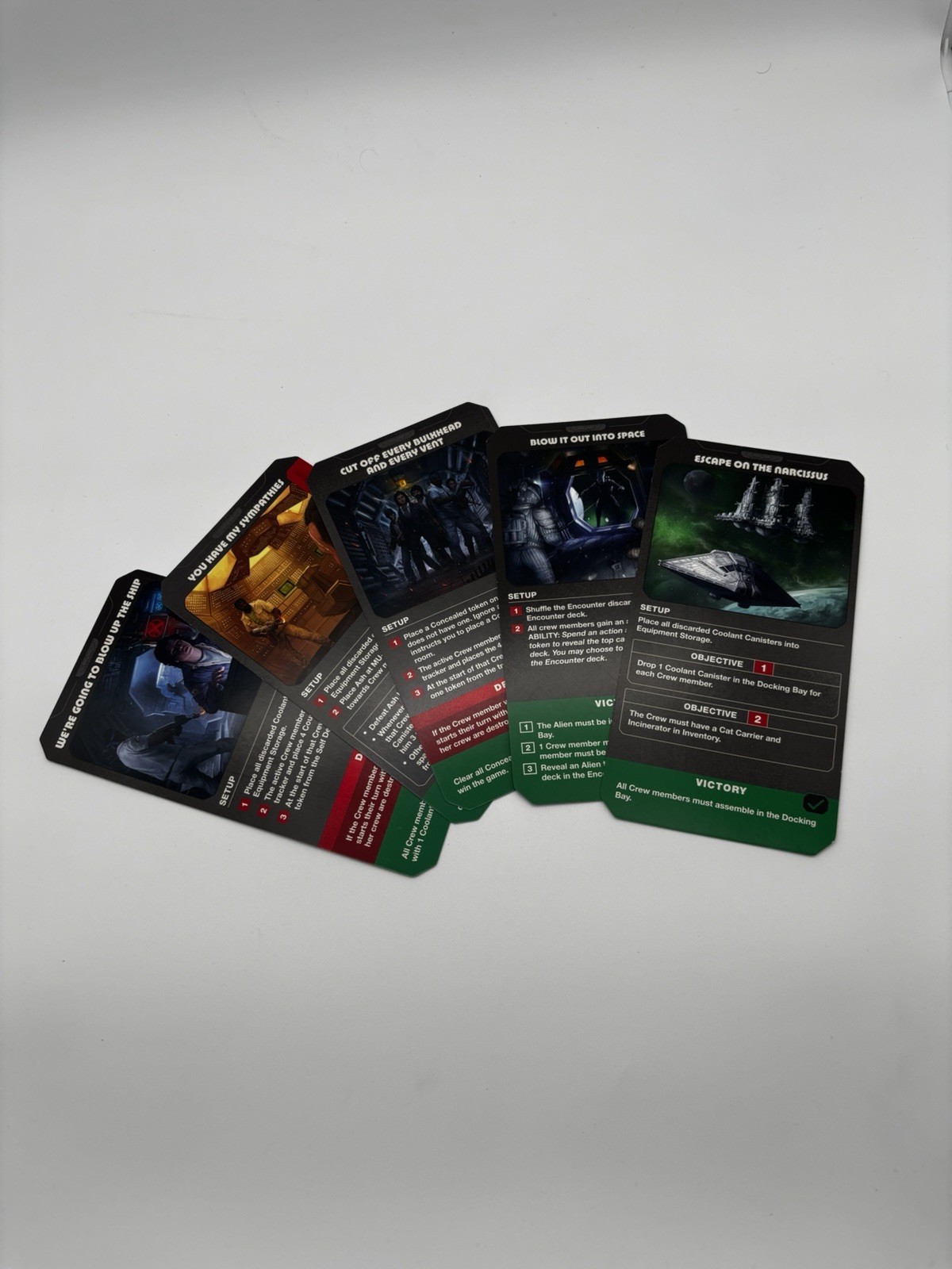 Ravensburger Alien: Fate of the Nostromo Board Game COMPLETE Clean Ships Fast!