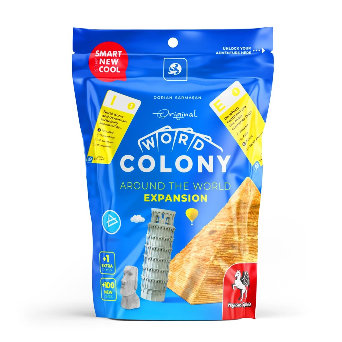 Word Colony: Around the World Expansion – Pegasus Spiele