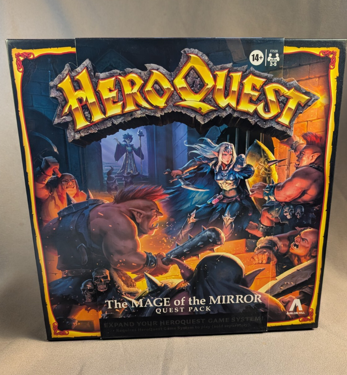 Heroquest The Mage of The Mirror Expansion Quest Pack, Replacement Box Only