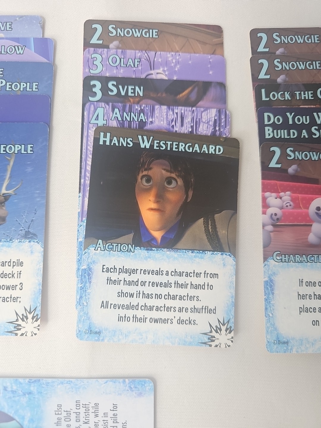 Smash Up DISNEY Frozen Faction Pack – Alderac Entertainment REPLACEMENT SET