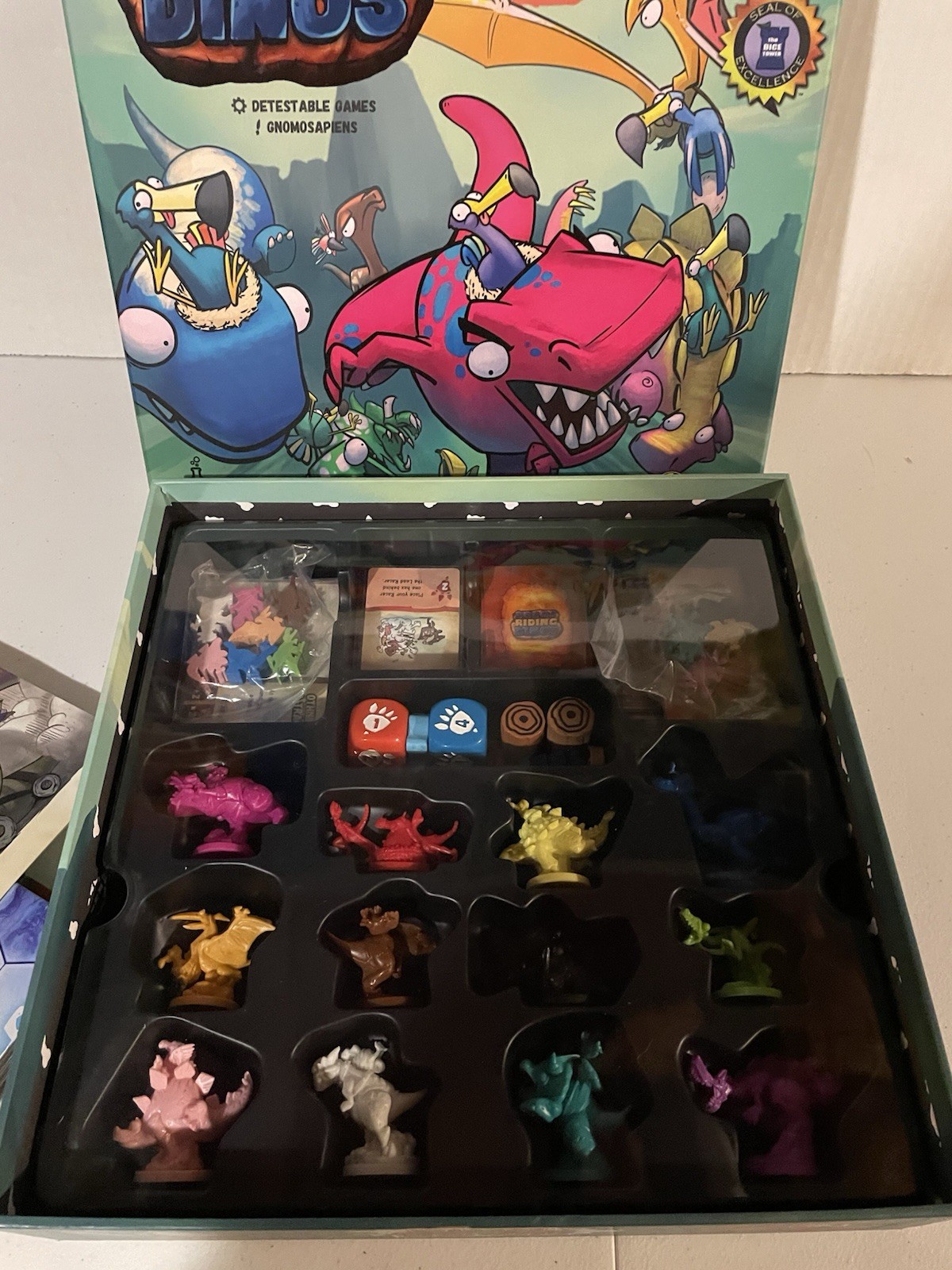 Draco Studios DODOS RIDING DINOS Kickstarter & Custom DRD Sleeves & Foam Items