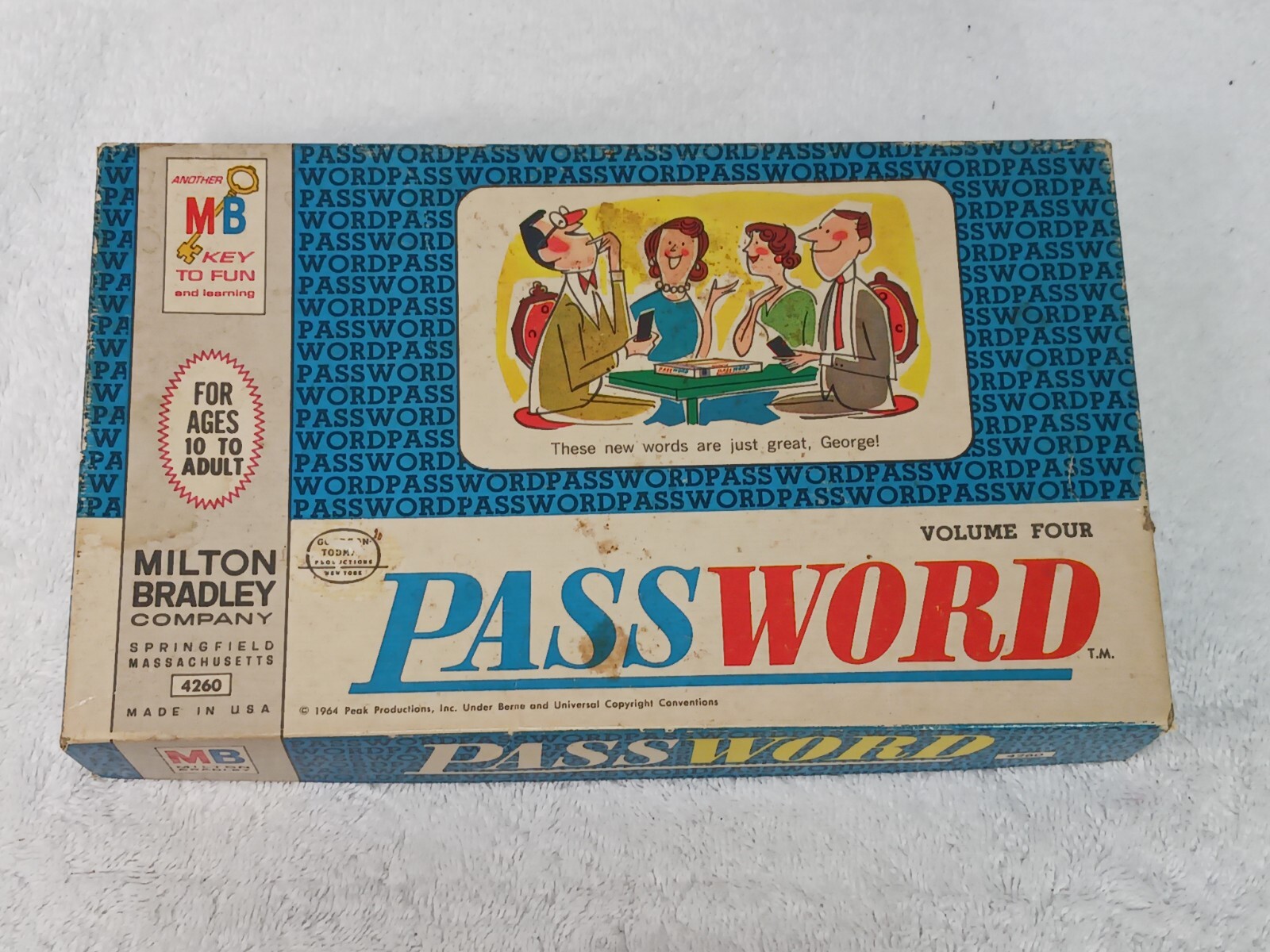 Vintage Milton Bradley Password Volume 4 4260