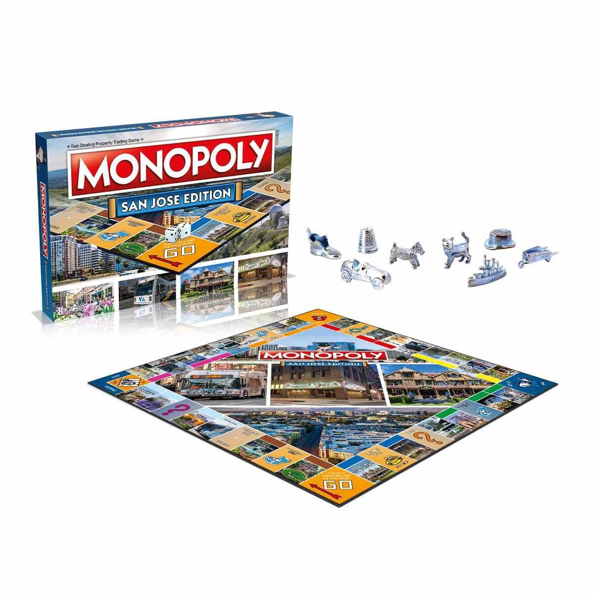 San Jose, CA Monopoly Board Game – New & Sealed