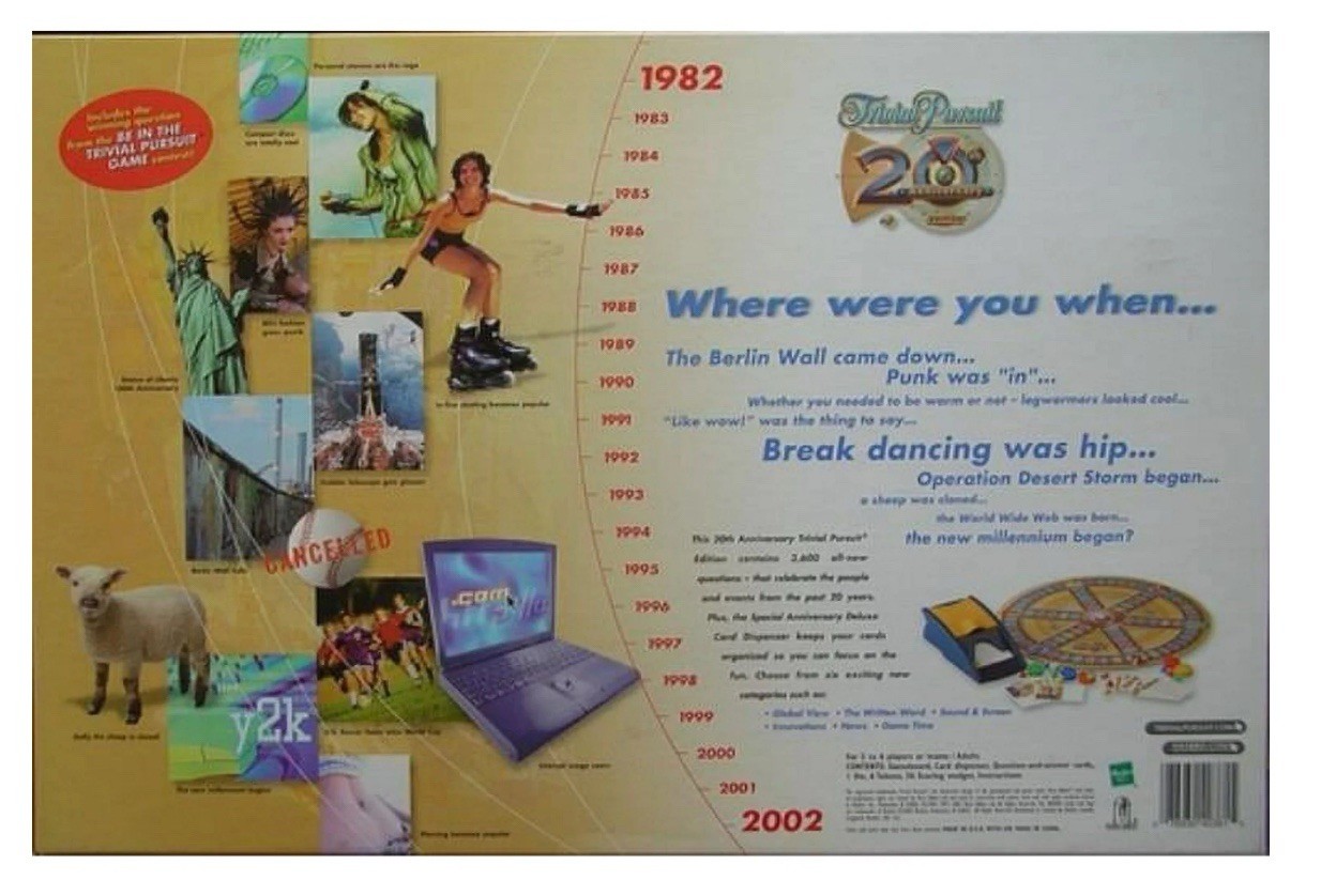 Trivial Pursuit 20th Anniversary Edition NEW & SEALED