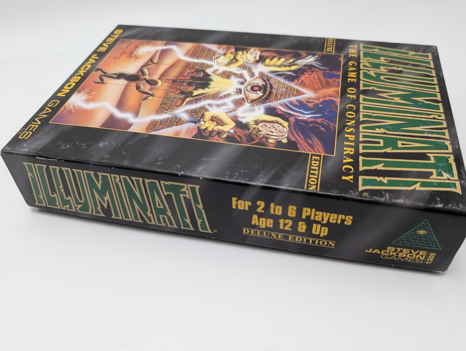 ILLUMINATI The Classic Game of Conspiracy Steve Jackson Games 100% Complete 2009
