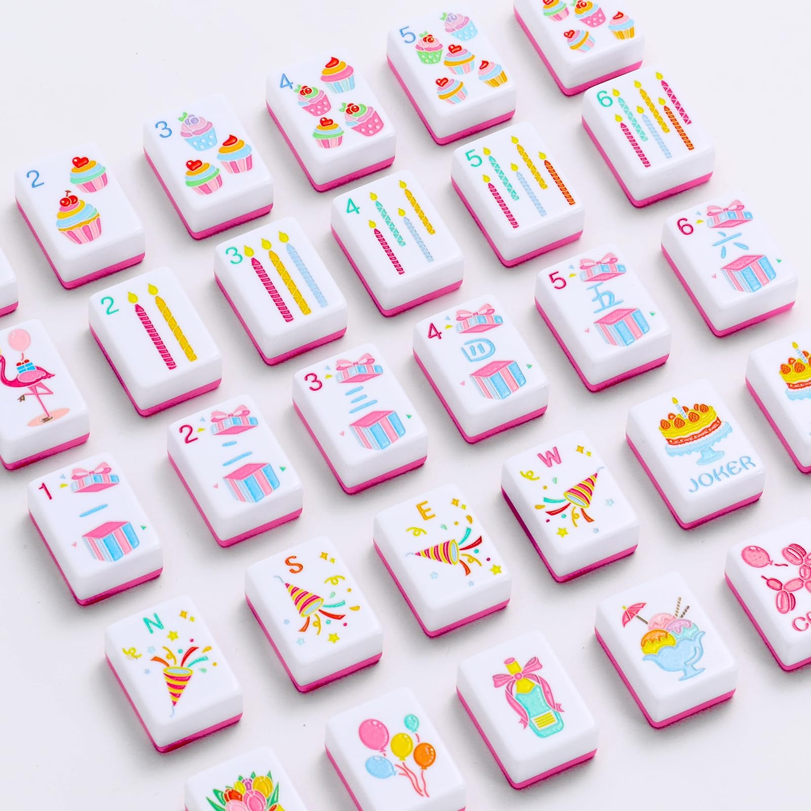 Majolicia American Mahjong Tile Set, 160 Engraved Tiles with Accessories and …