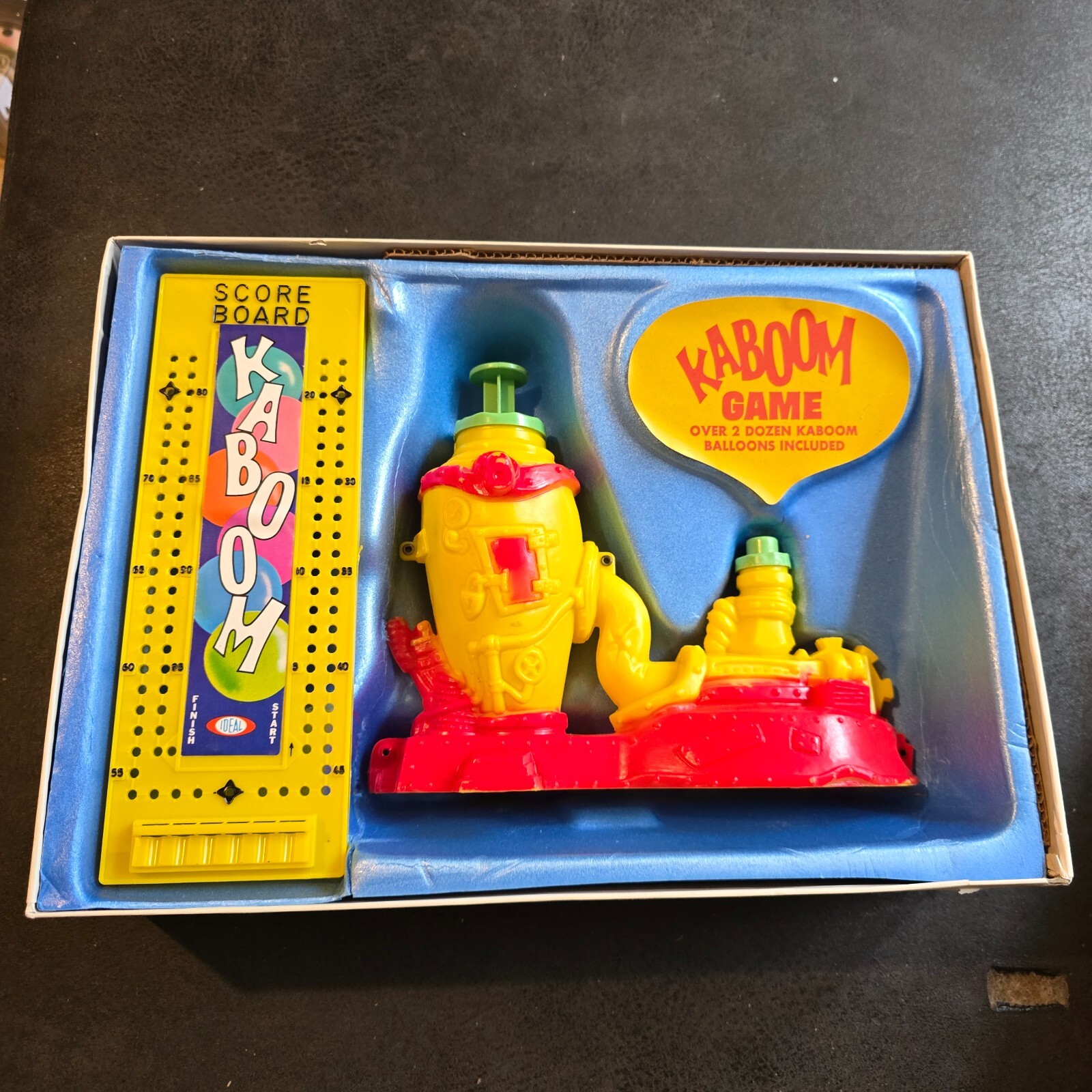 Vintage 1965 Kaboom Balloon Busting Game by Ideal – In Box, No Balloons