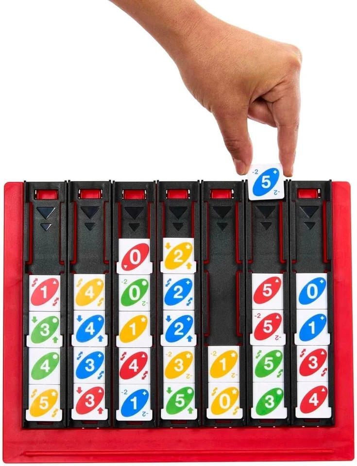 Uno Quatro, Mattel Games, sort bricks by colors or numbers, new & original packaging
