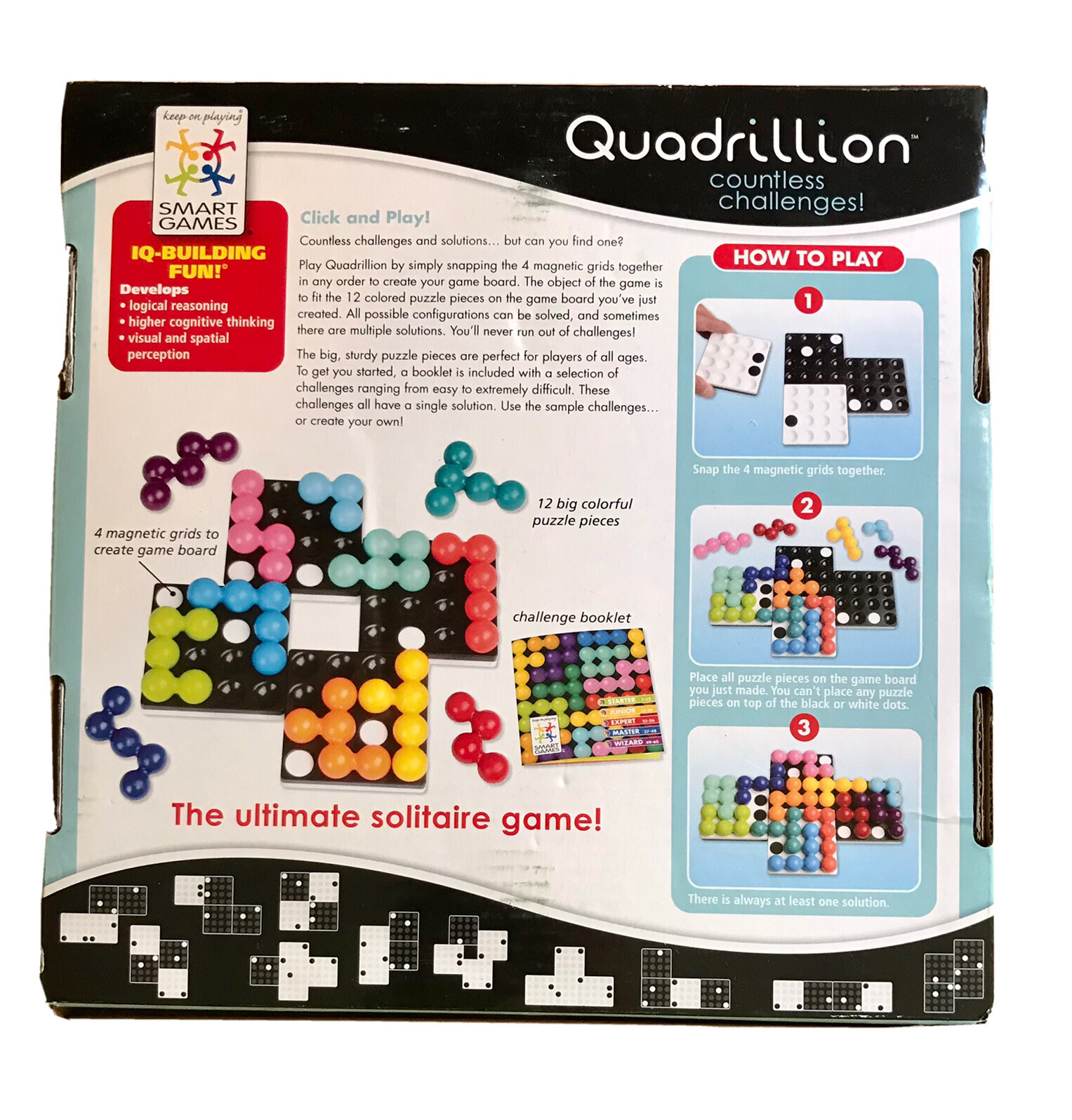 Quadrillion Multi-Level Logic Marble Puzzle Game ~Solitaire