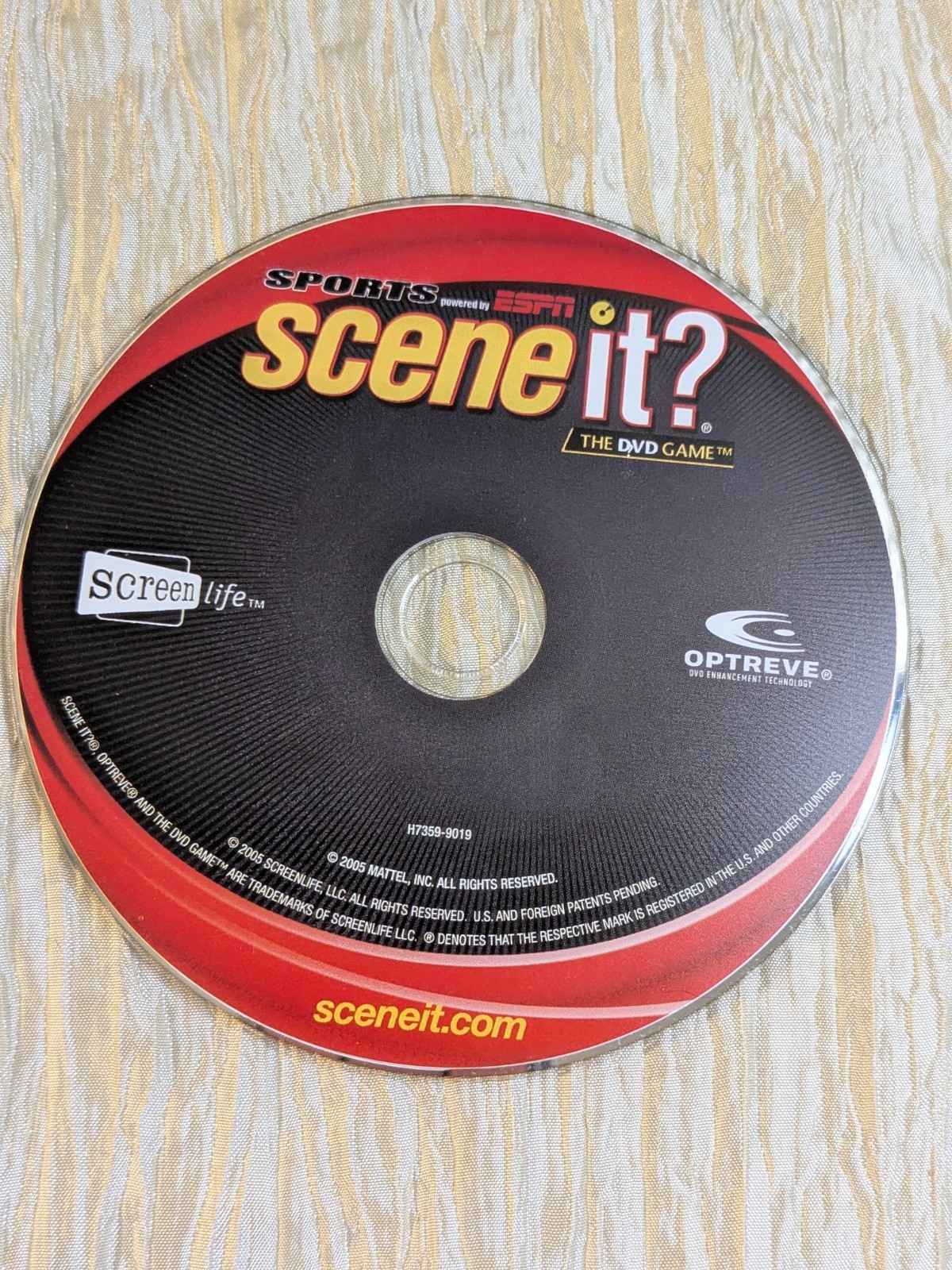 Complete SCENE IT? SPORTS Powered by ESPN The DVD Game Sports Trivia NFL NHL NBA
