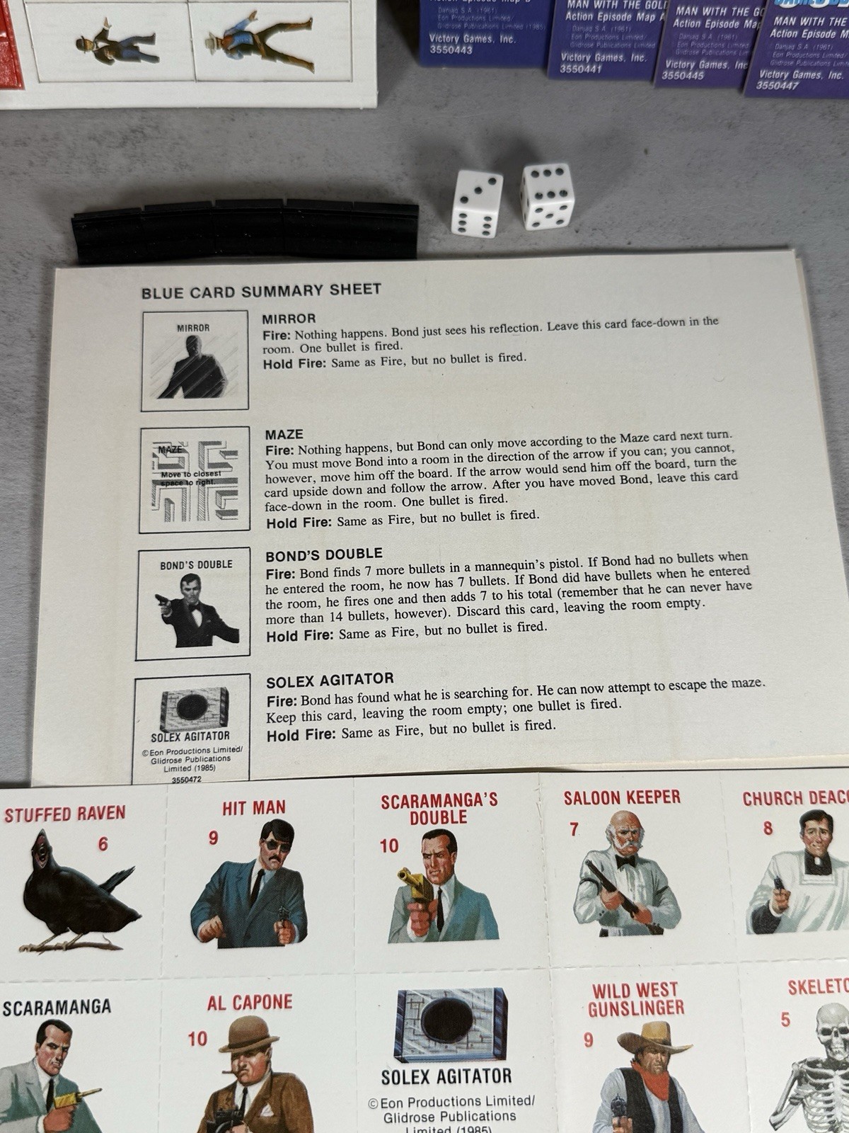 James Bond 007 The Man With The Golden Gun Game Victory Games Single Player 1985
