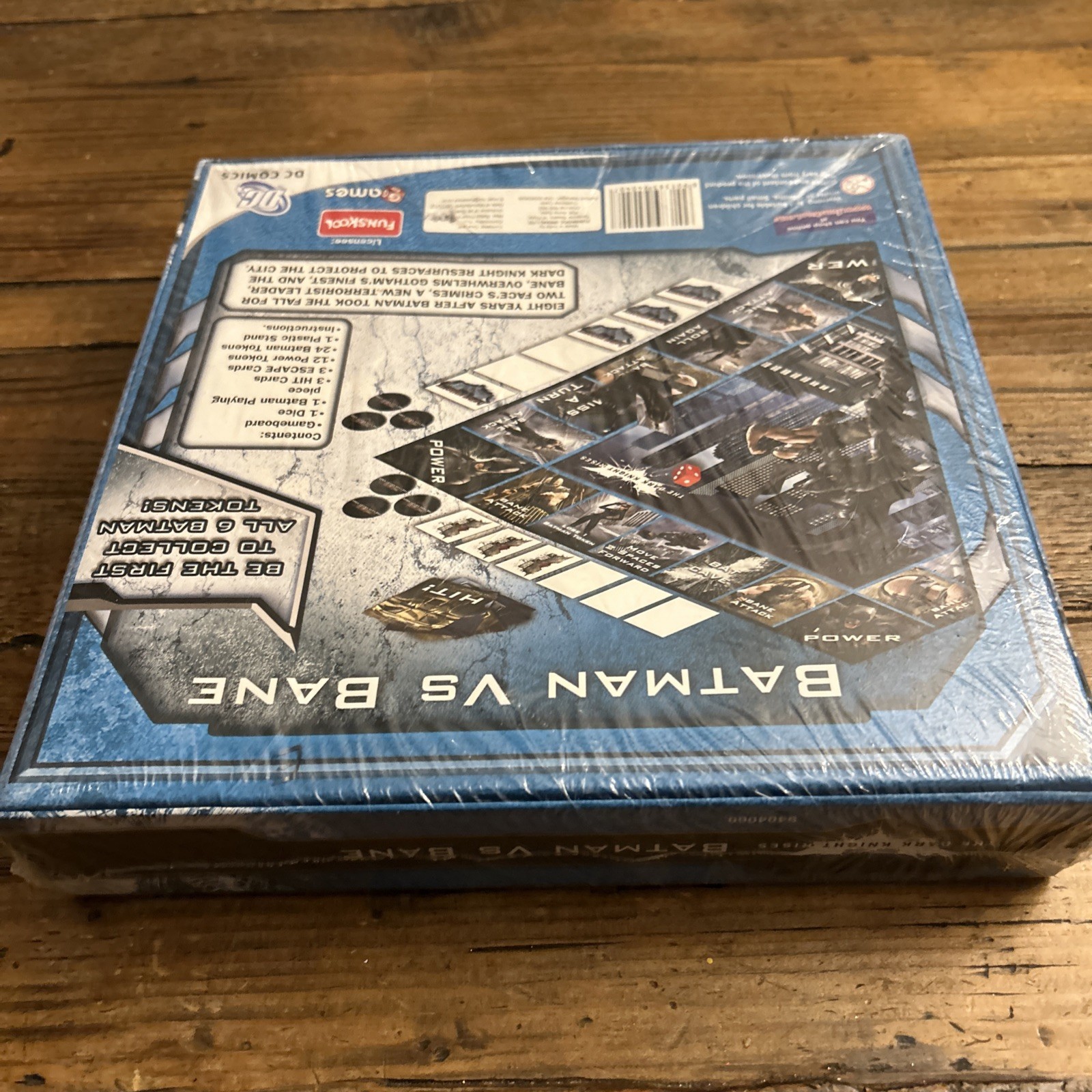 RARE! NEW SEALED Batman Vs Bane Dark Knight Rises Board Game Funskool DC Comics