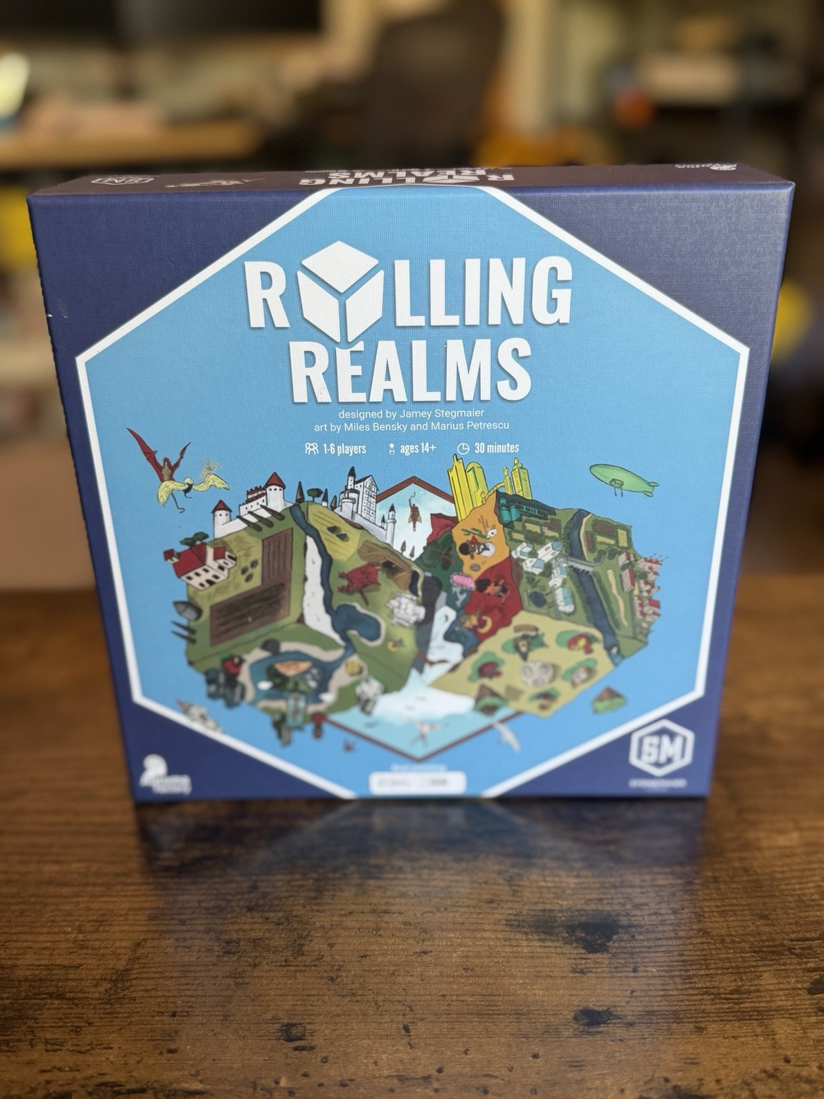 Rolling Realms First Printing 01044/22,000 W/ Expansion Packs