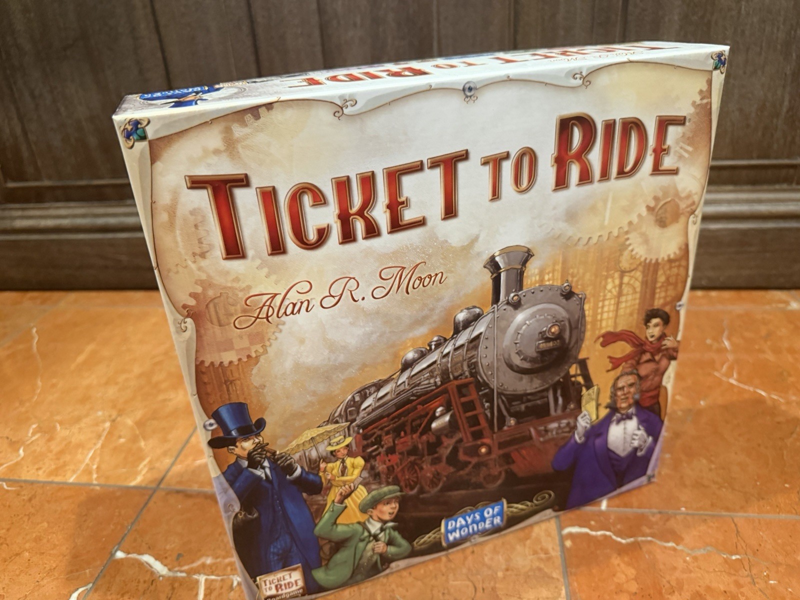 TICKET TO RIDE DAYS OF WONDER ALAN R. MOON BOARD GAME 7201 Complete LN