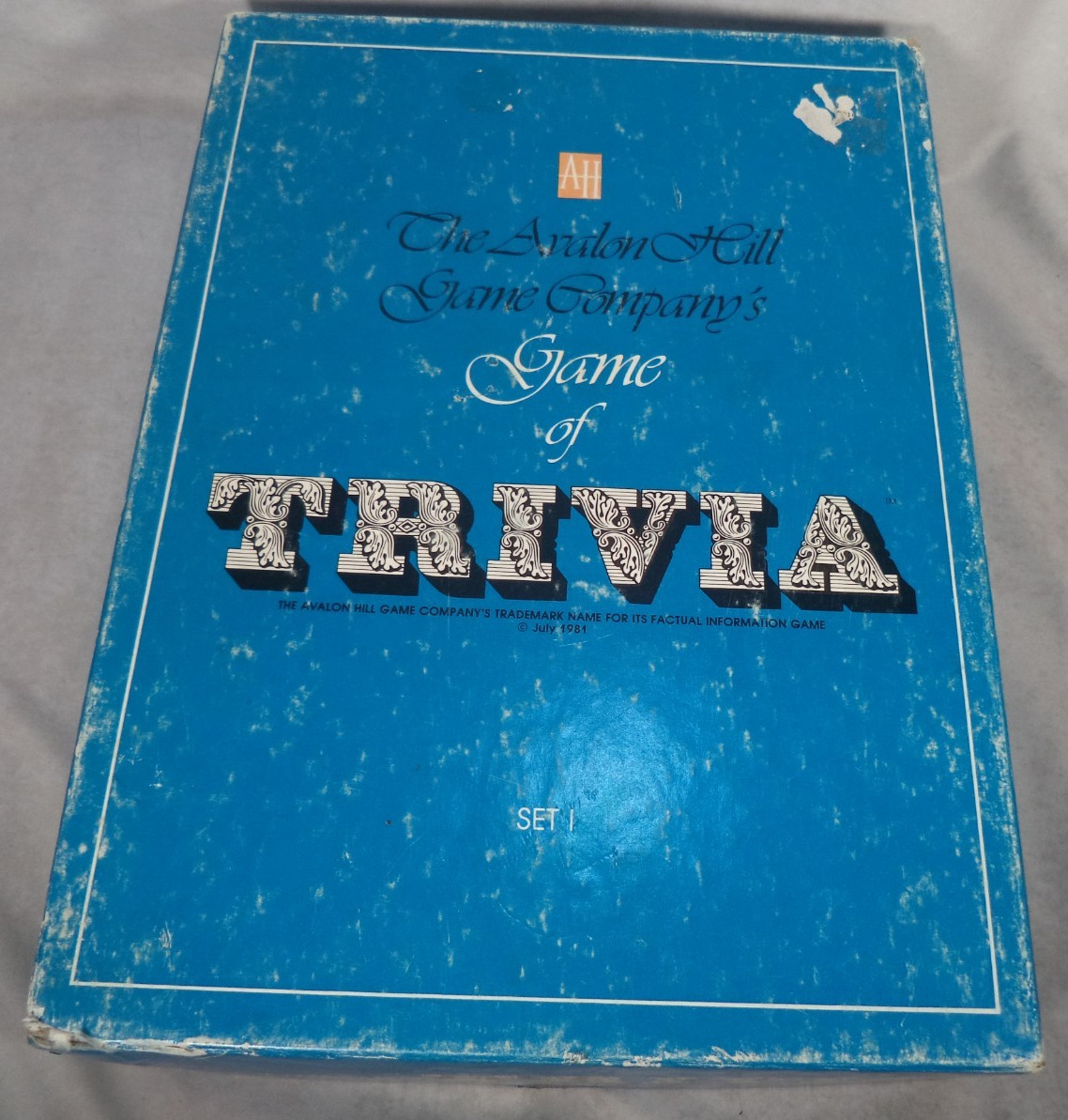 The Avalon Hill Game Company’s Game Of Trivia 1981 Vintage Bookshelf Board Game
