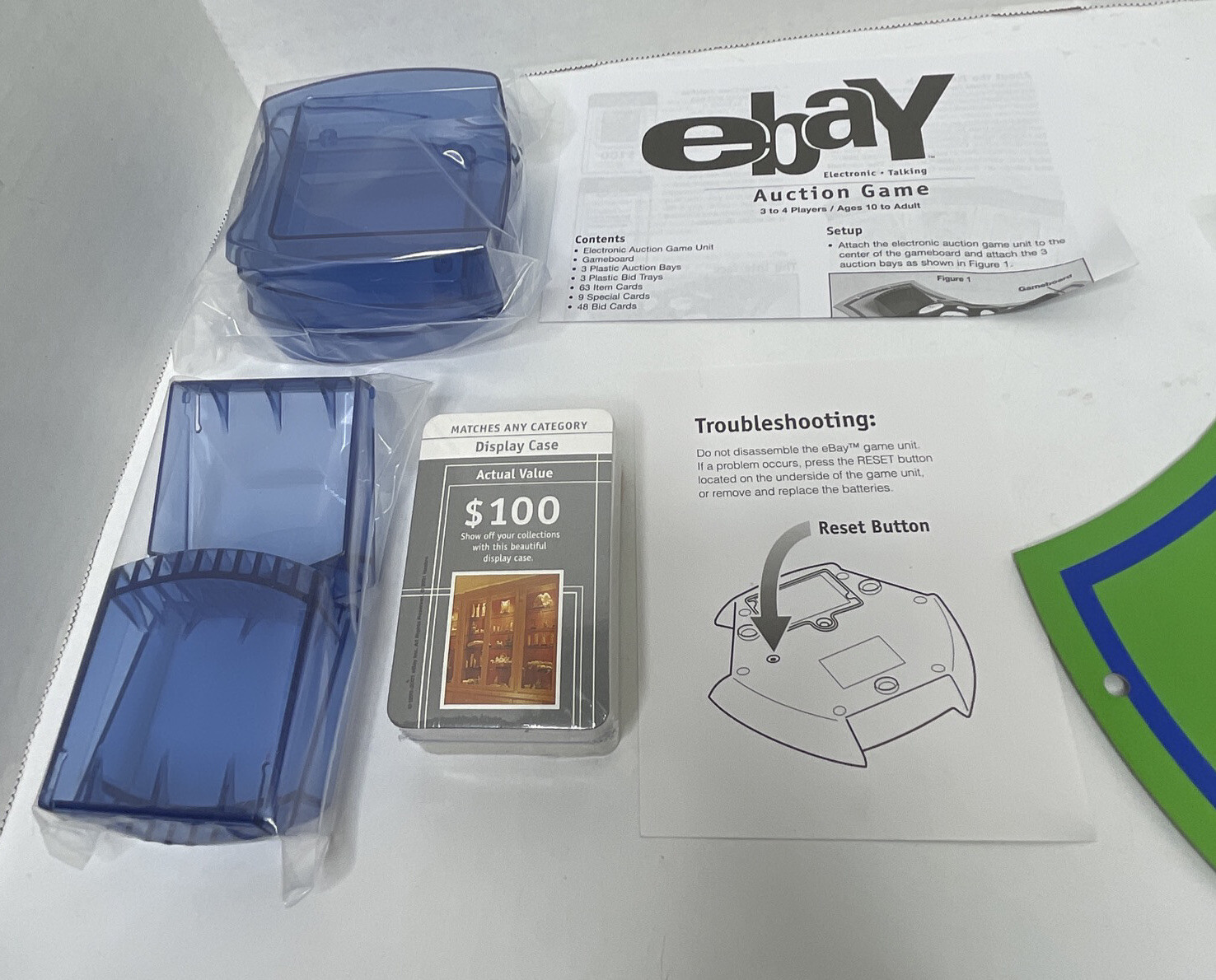 New/Sealed eBAY Auction Electronic Talking Board Game Hasbro 2001