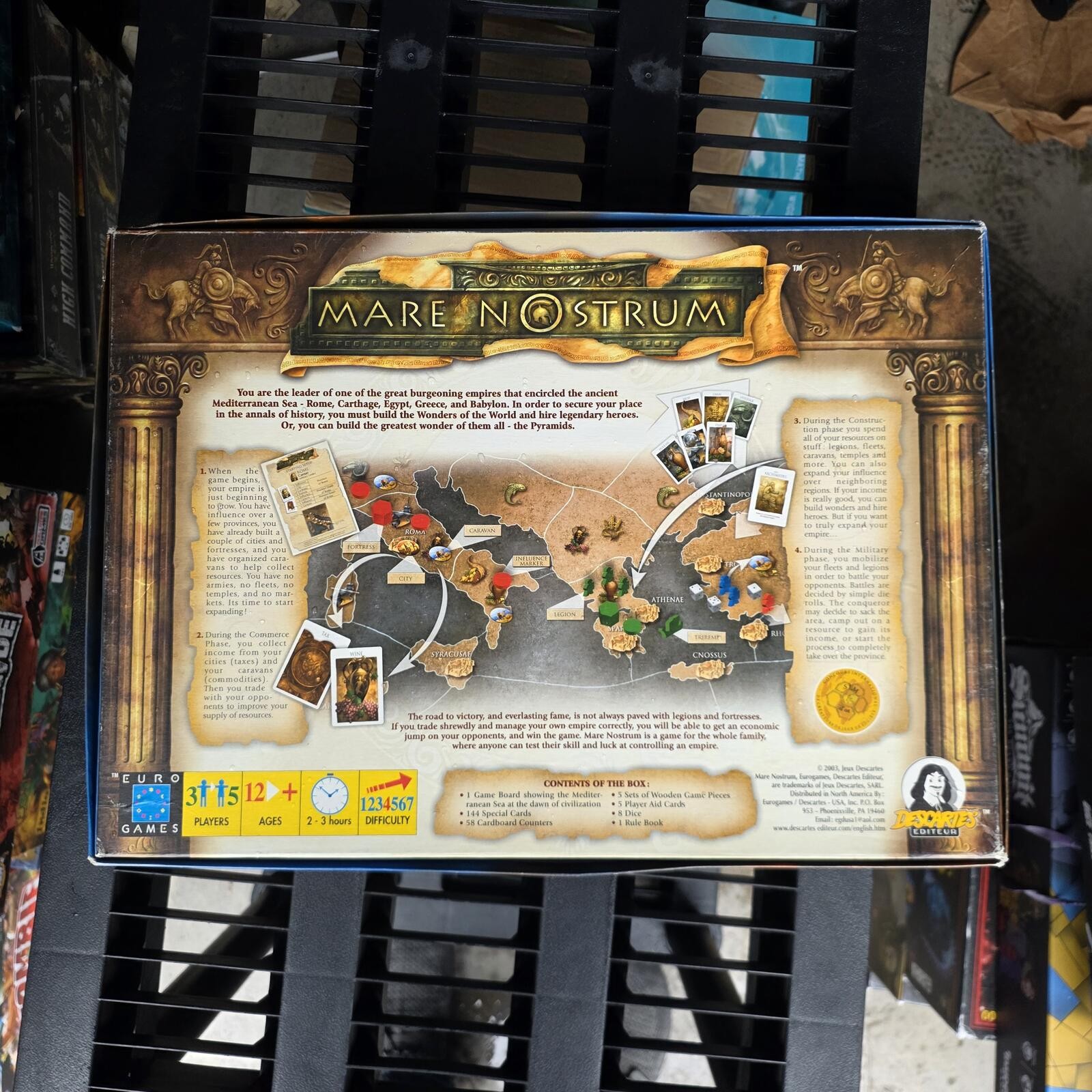 Mare Nostrum with Mythology expansion + Free game