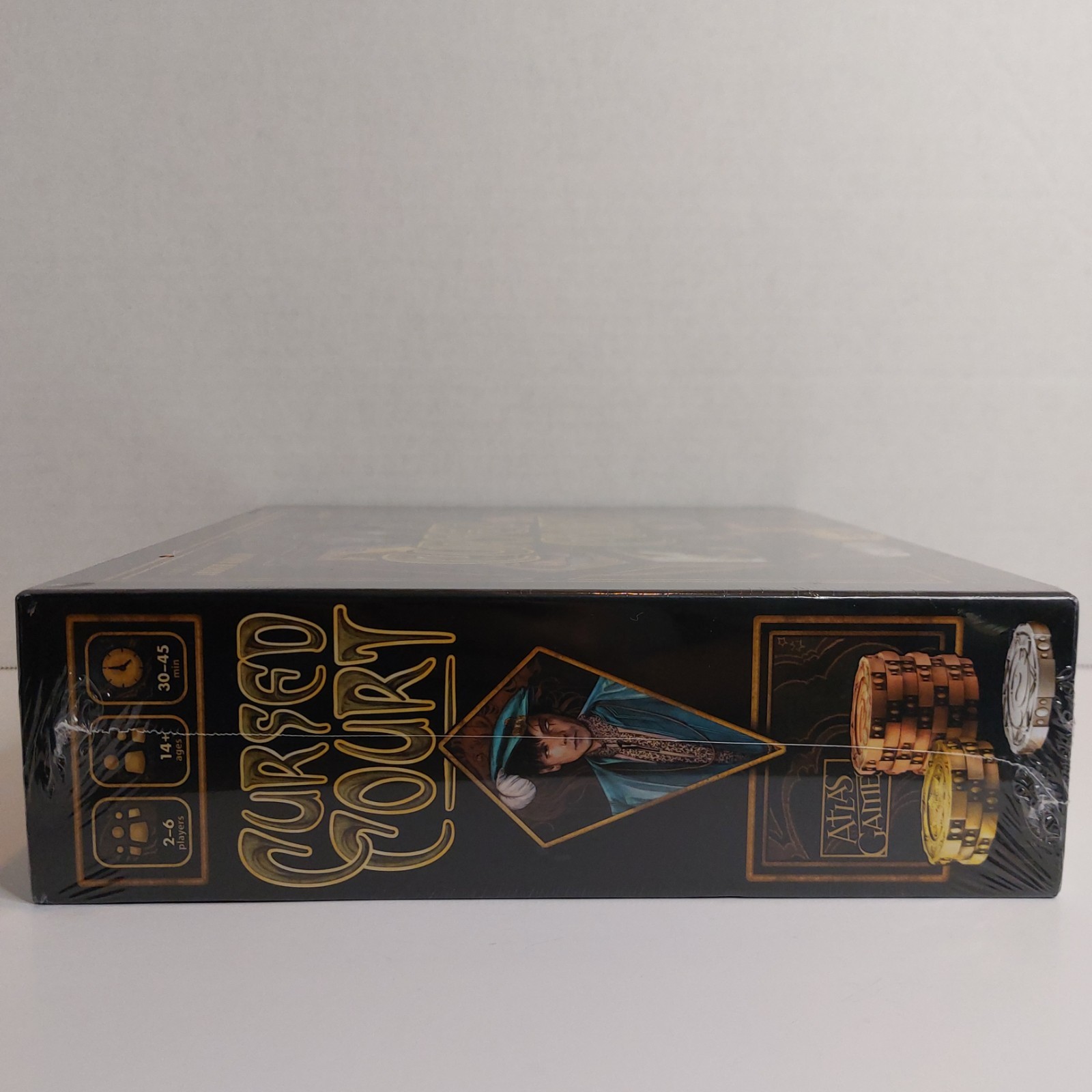 Cursed Court Board Game Atlas Games 2017 New Sealed Andrew Hanson Lee Moyer