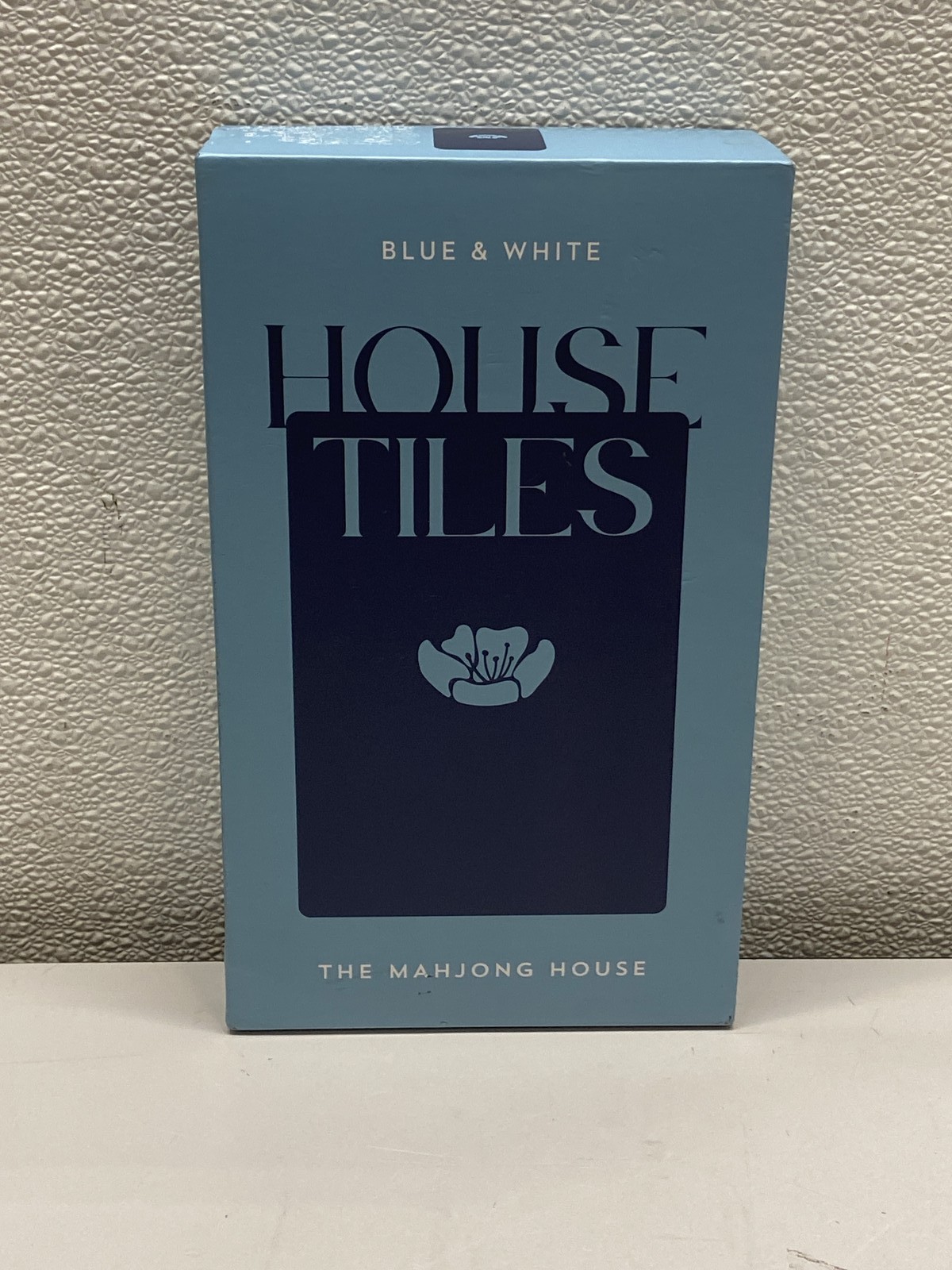 The Mahjong House Blue & White House Tiles Navy