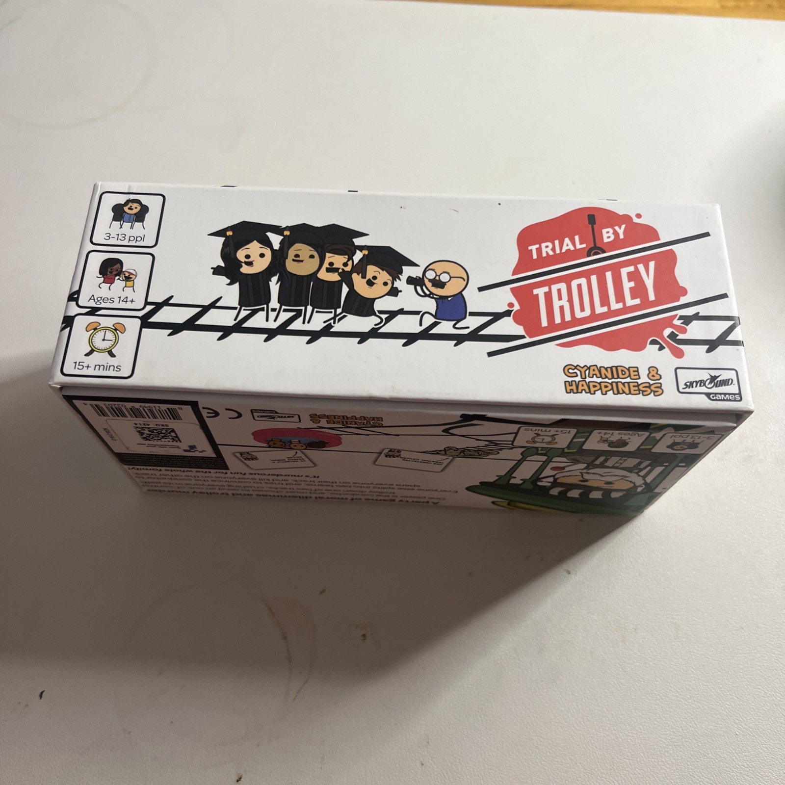 Skybound Trial by Trolley Moral Dilemma and Murder Party Game – SKY4214