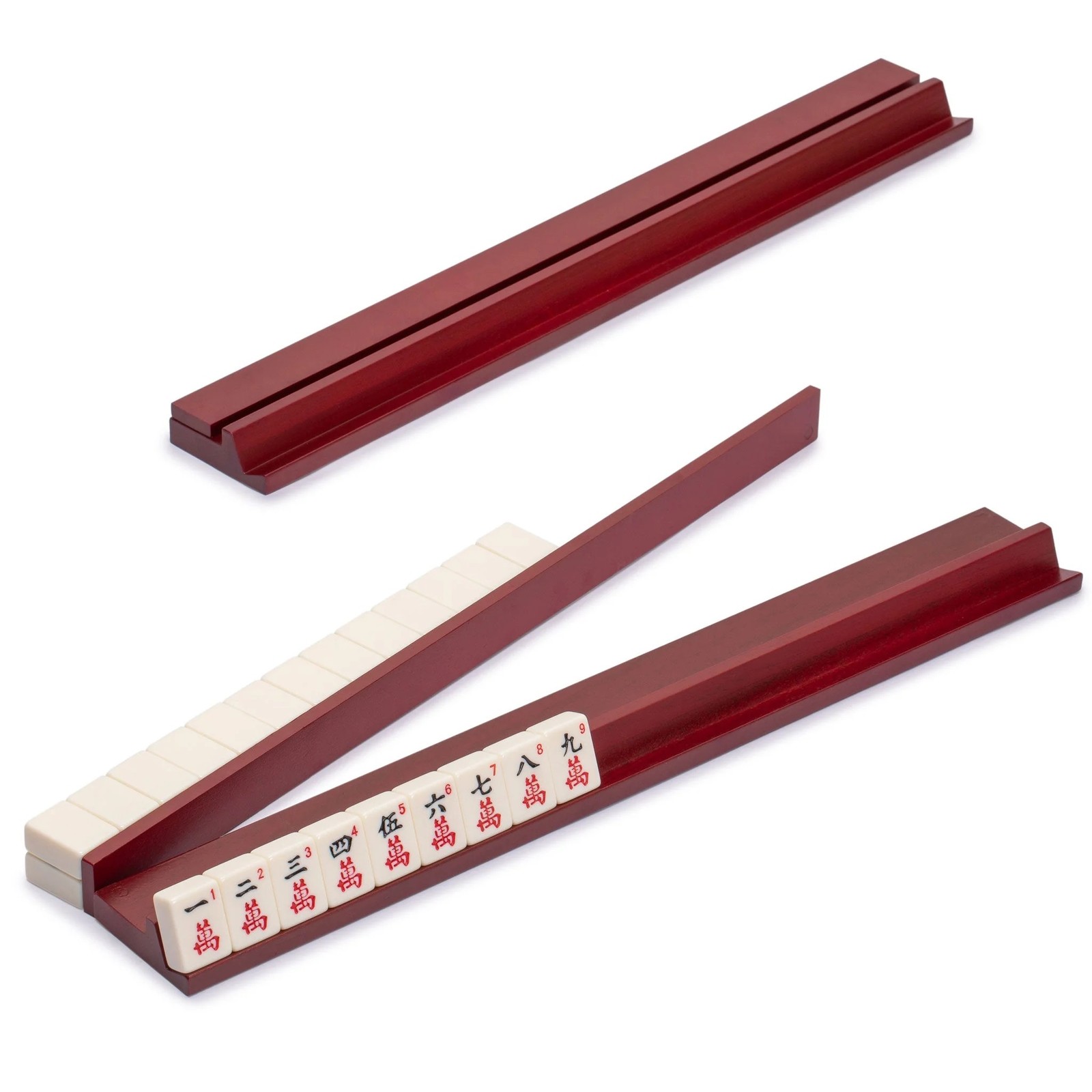 American Mahjong “Classic Royale II” 166-Tile Pusher Wood Case US-AM008-AN